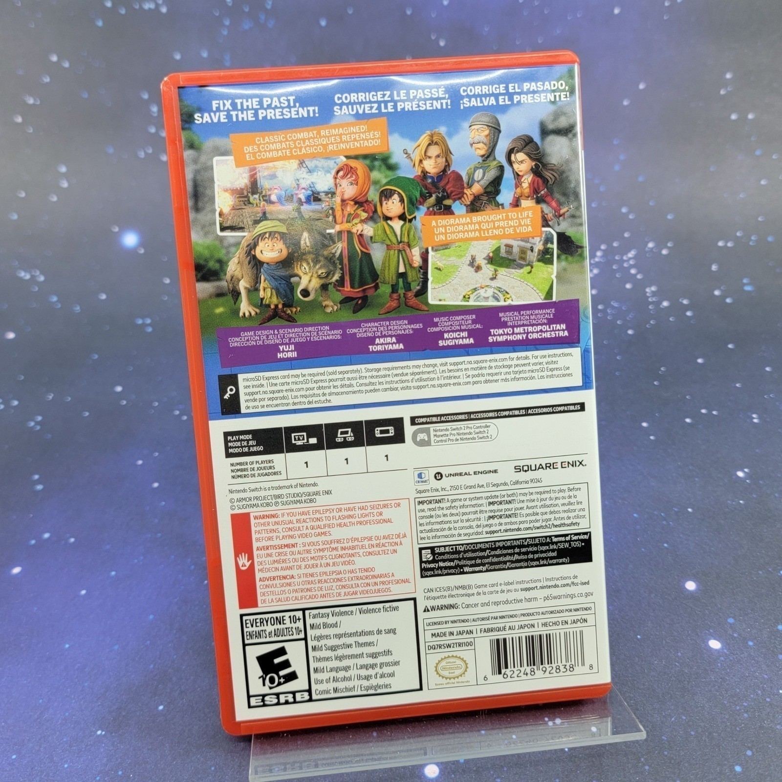 Dragon Quest VII Reimagined Nintendo Switch 2 Square Enix RPG Video Game