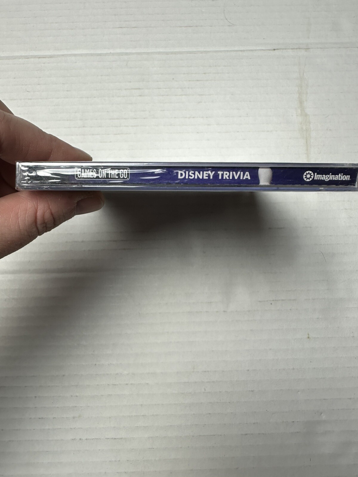 Games On The Go: Disney Trivia (Audio Game) Imagination Hours of Road Fun CIB