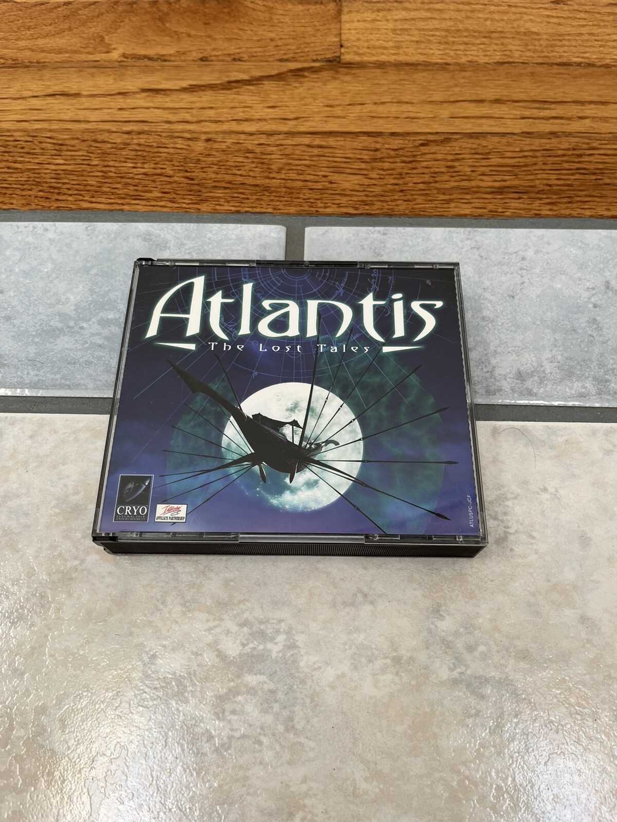 Atlantis: The Lost Tales (PC, 1997, CD-ROM) Big Box Game 4- Discs w/Manual CRYO