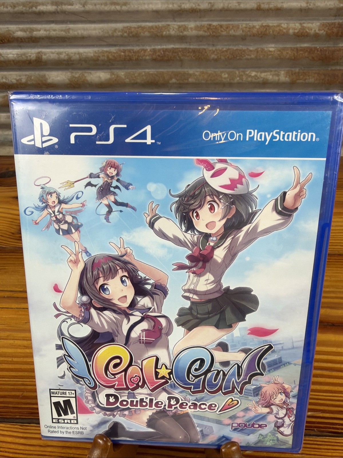 Gal Gun Double Peace Playstation 4 PS4 W/Art Booklet New Factory Sealed