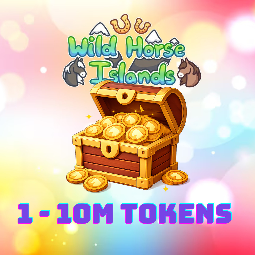 Wild Horse Islands – Choose From 1 to 10 MILLION TOKENS | WHI