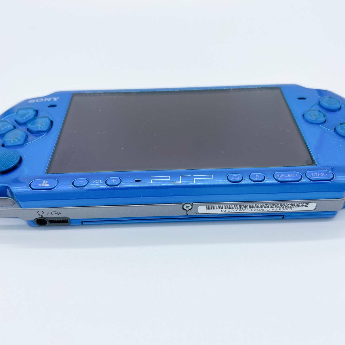 Sony PlayStation portable PSP-3000VB Vibrant Blue Console charger Japan Exc