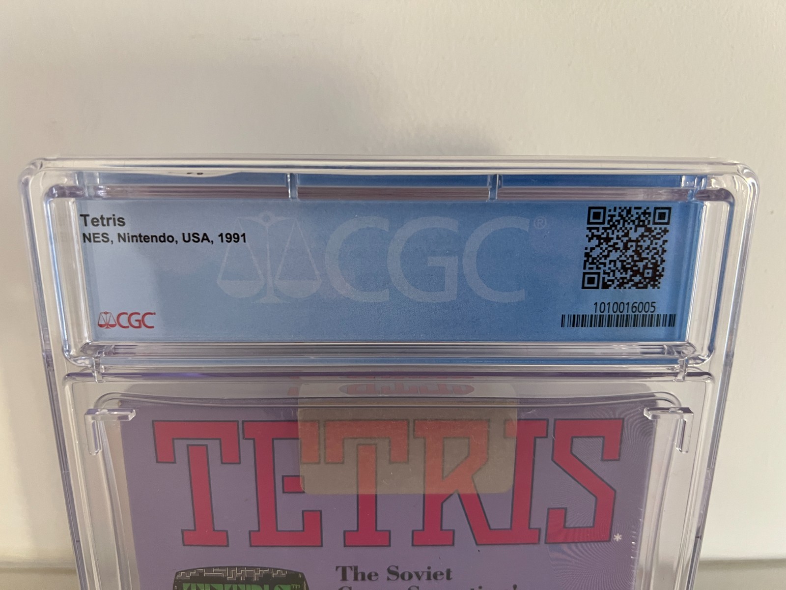 Tetris (Nintendo NES) CGC 9.4 A New Sealed Graded PSA WATA VGA Oval SOQ “R”