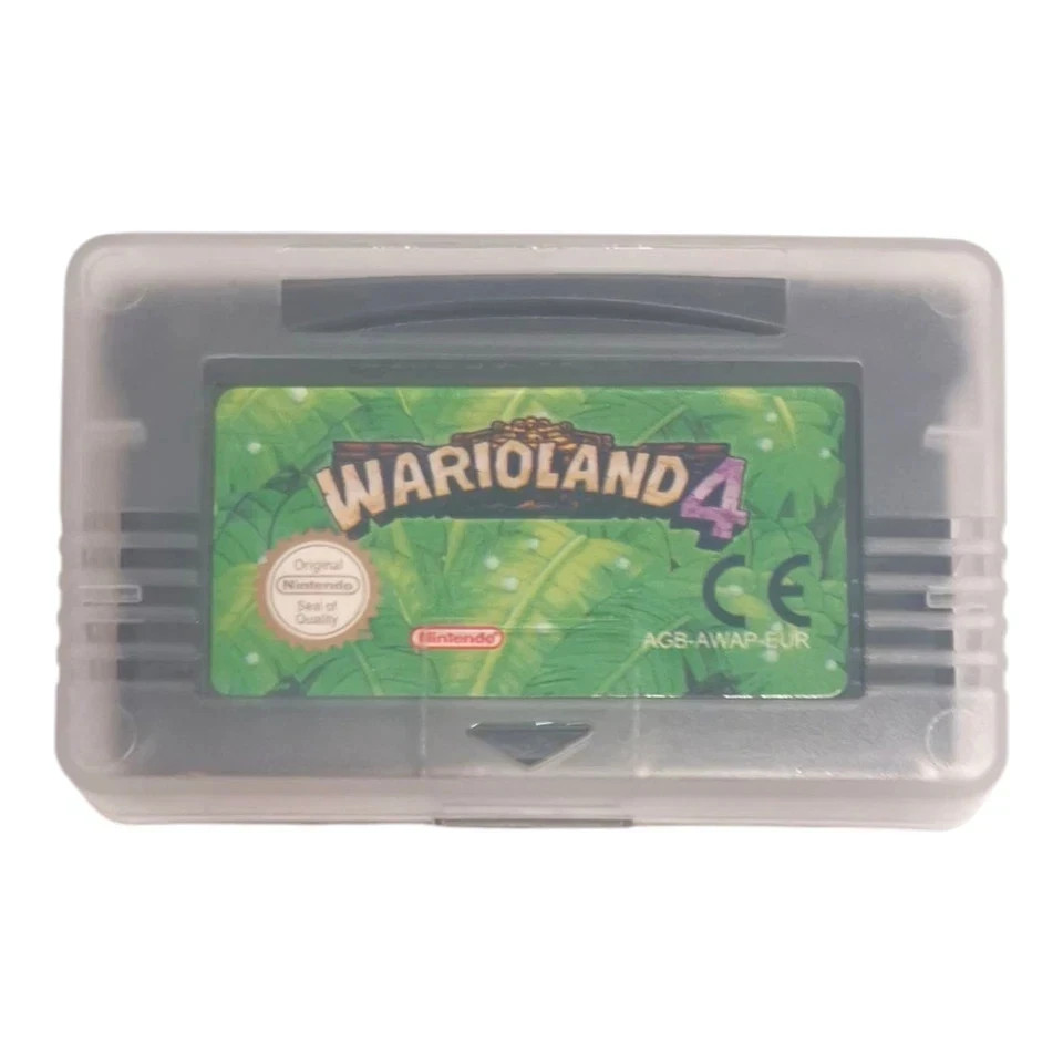 Wario Land 4 For Game boy Advance GB-GBA-NDS Fast Shipping Tested 2001