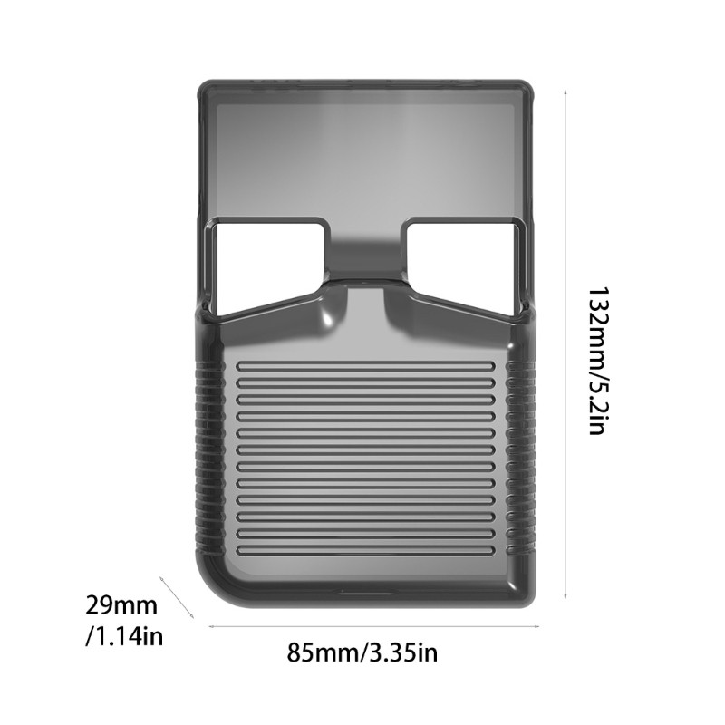 Portable Shockproof Case Cover for RG 35XX Handheld Game Console Enhancing Grip
