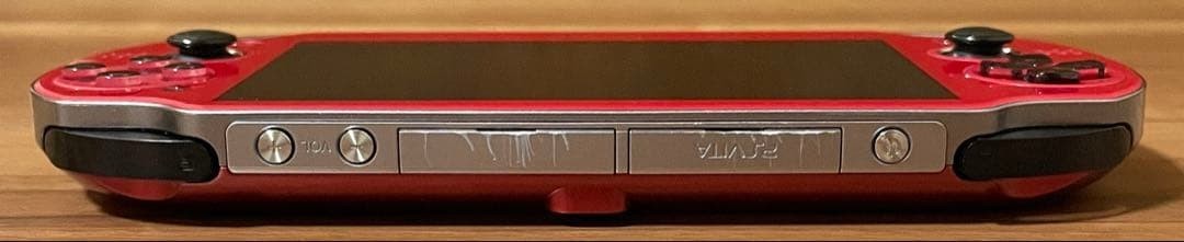 Excellent SONY PlayStation Vita Wi-Fi Model Cosmic Red Limited Edition PCH-1100