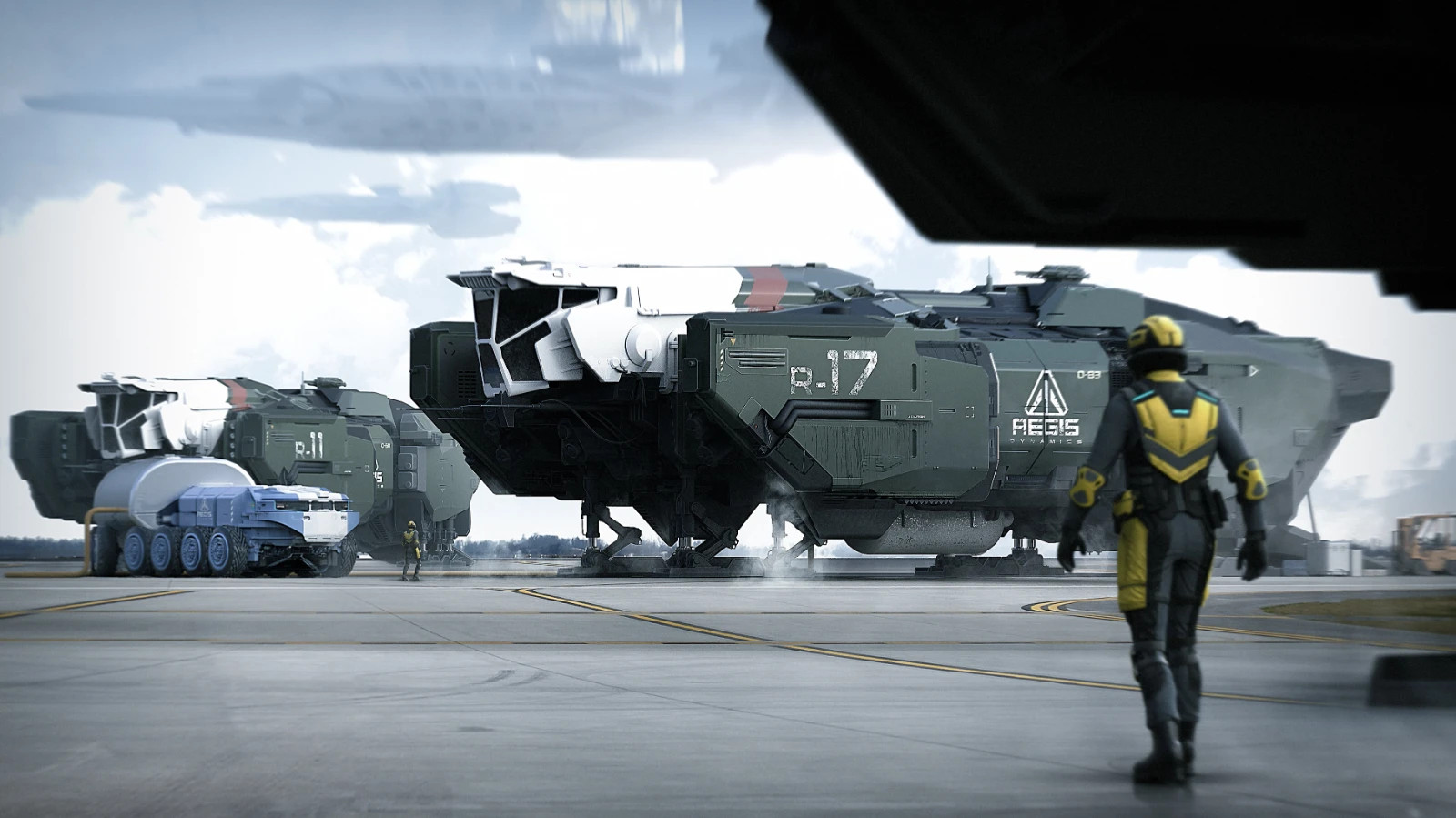 STAR CITIZEN – AEGIS VULCAN – LTI – CCU’d – (Lifetime Insurance)