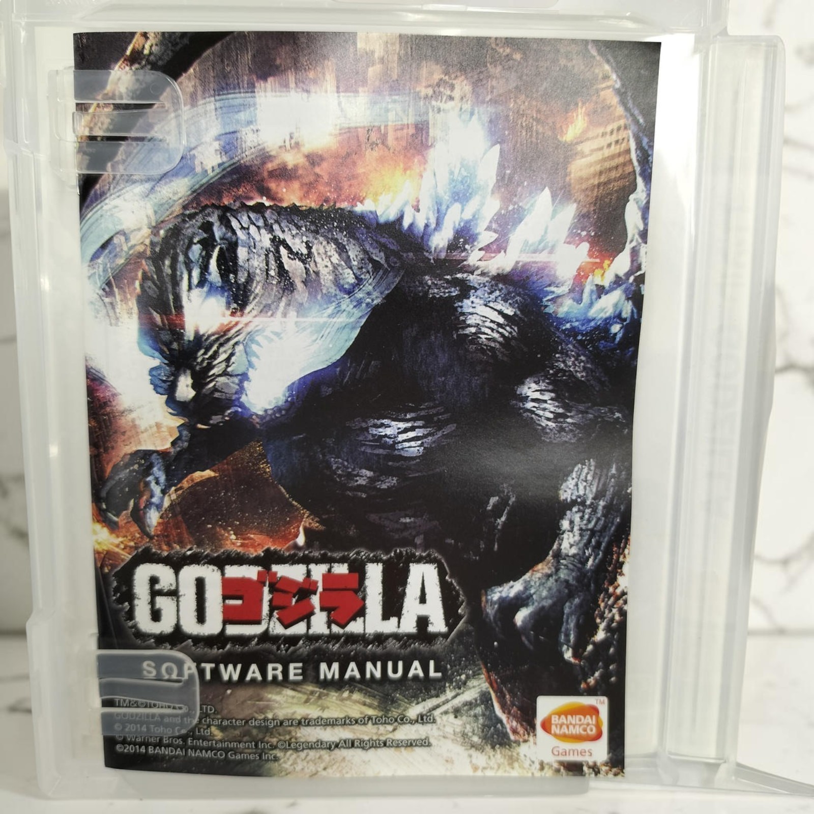 Godzilla PS3 PlayStation 3 Game Bandai Namco Tested Working Used Japan