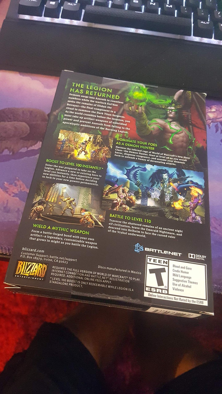 World of Warcraft: Legion – Standard Edition – PC Games/Mac