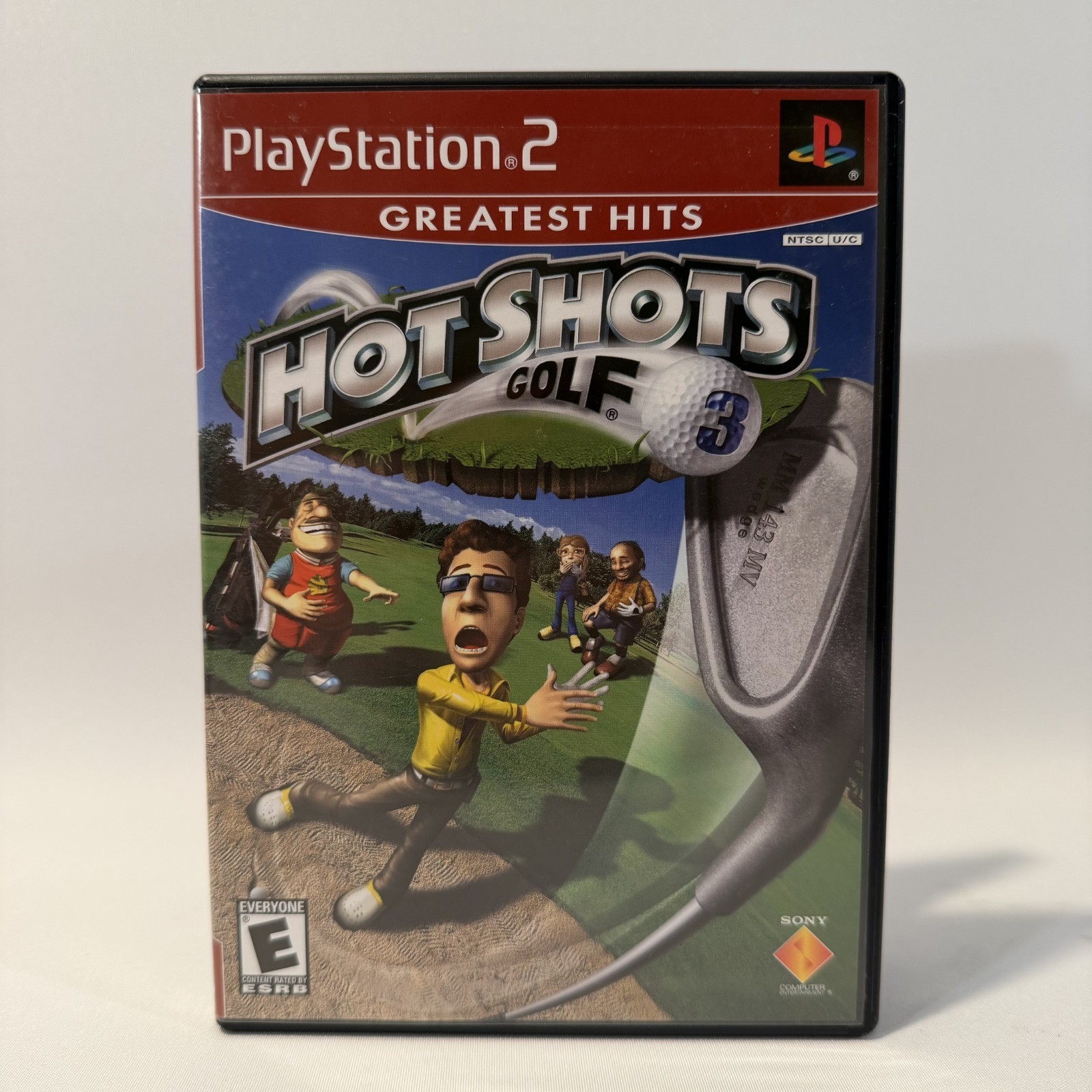 Hot Shots Golf 3 Greatest Hits PS2 Sony Golf Sports Video Game CIB Complete