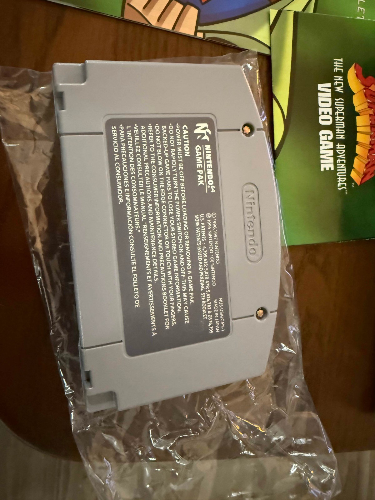 Superman (Nintendo 64, 1999) – AUTHENTIC, TESTED, CIB, SEE PICS, READ DESCRIPTIO