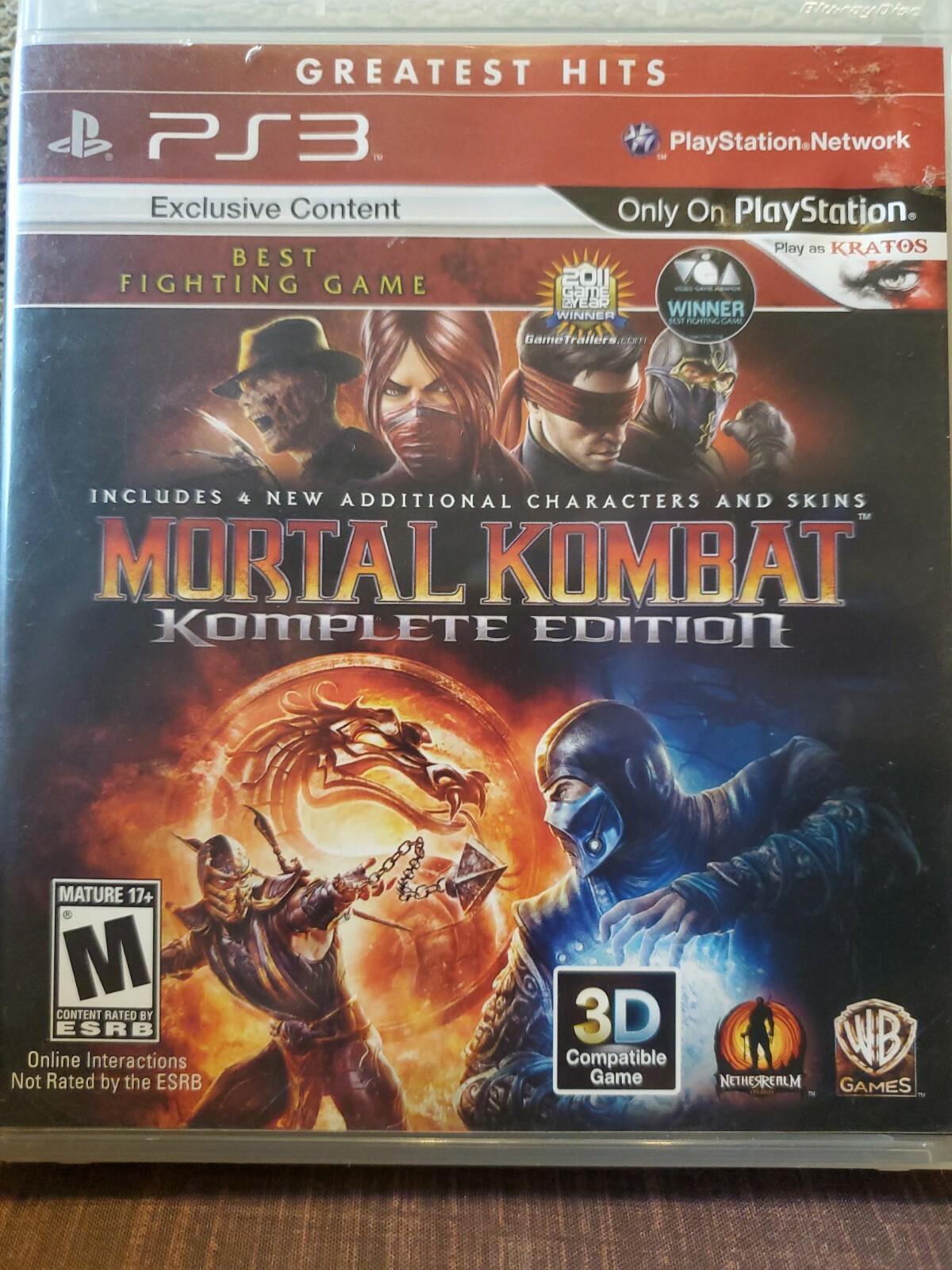 Mortal Kombat — Komplete Edition (Sony PlayStation 3, 2012)