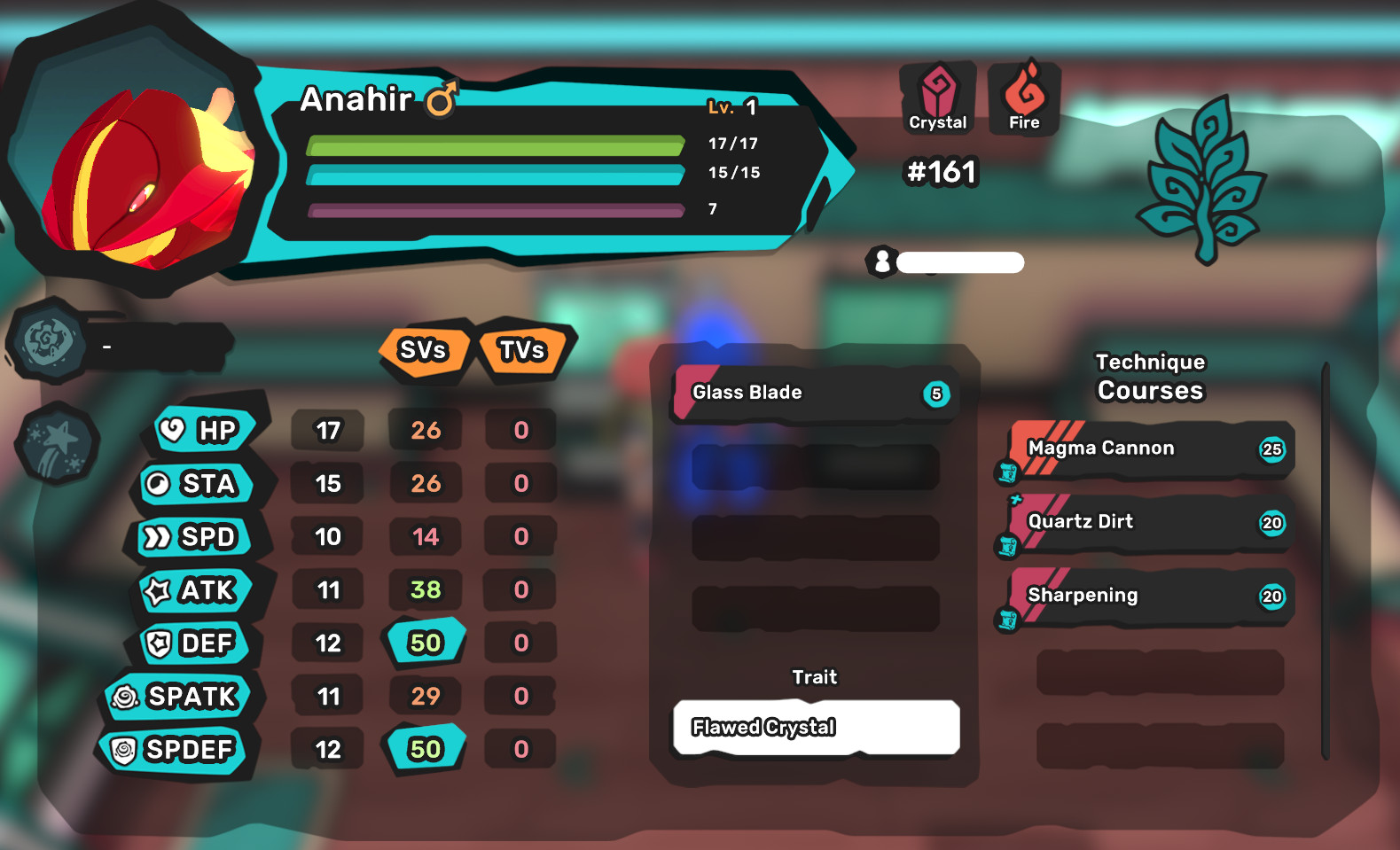 TemTem Lvl 1 Anahir – PICK YOUR TRAIT!