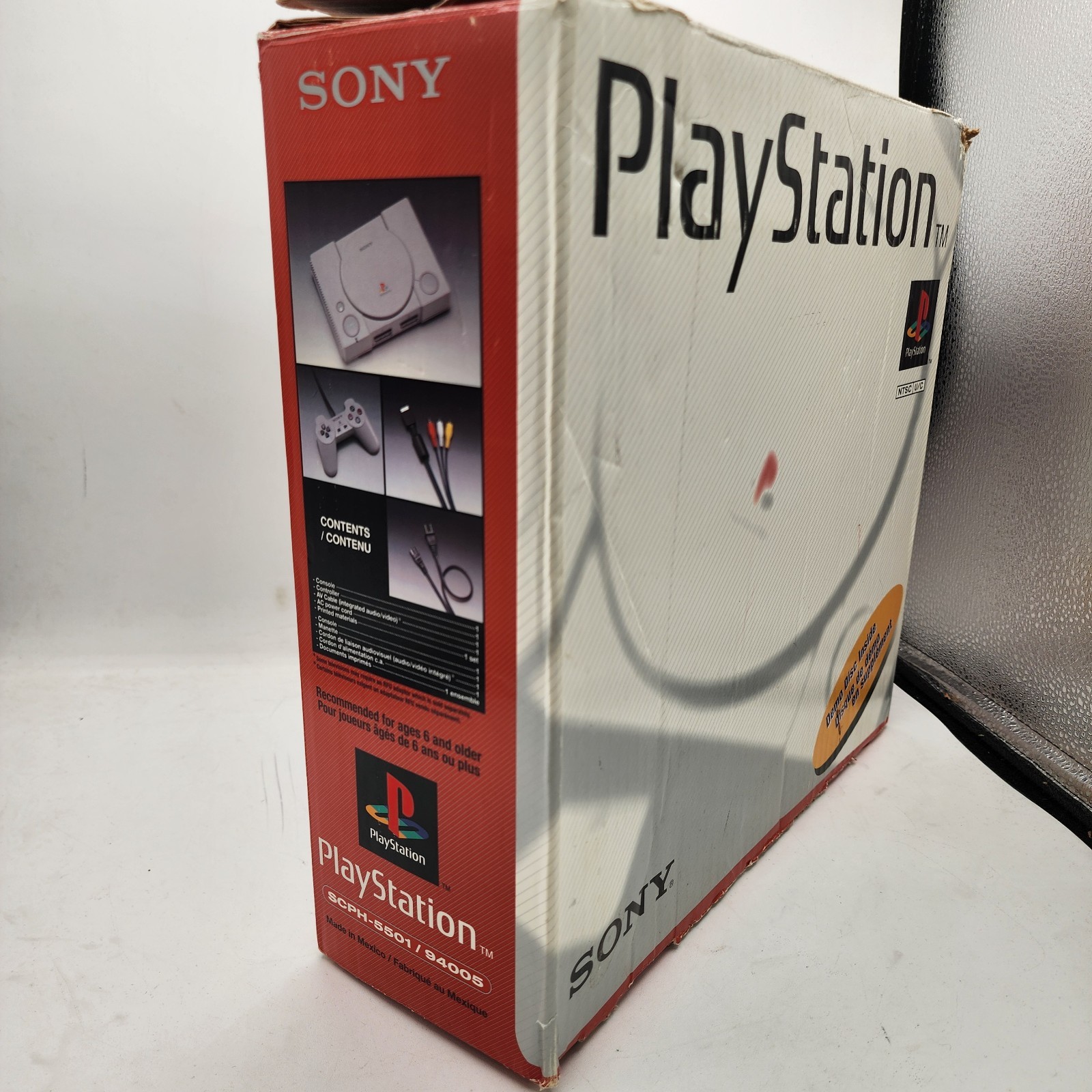 Sony Playstation 1 PS1 SCPH-5501/94005 Console Box Only No Console