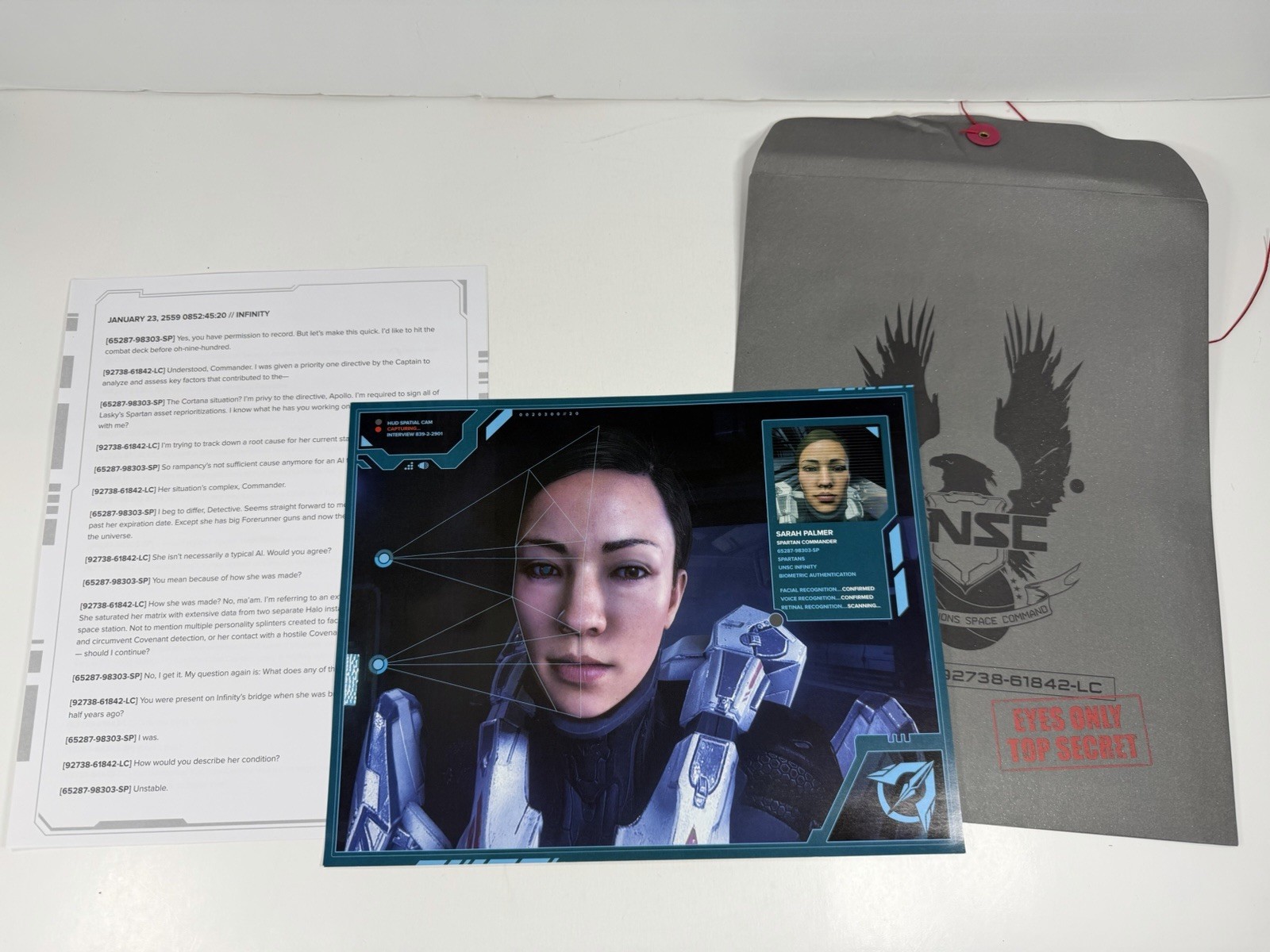 Halo Legendary Loot Crate ARENA Halo Icons Spartan 100% Complete with Shirt XL