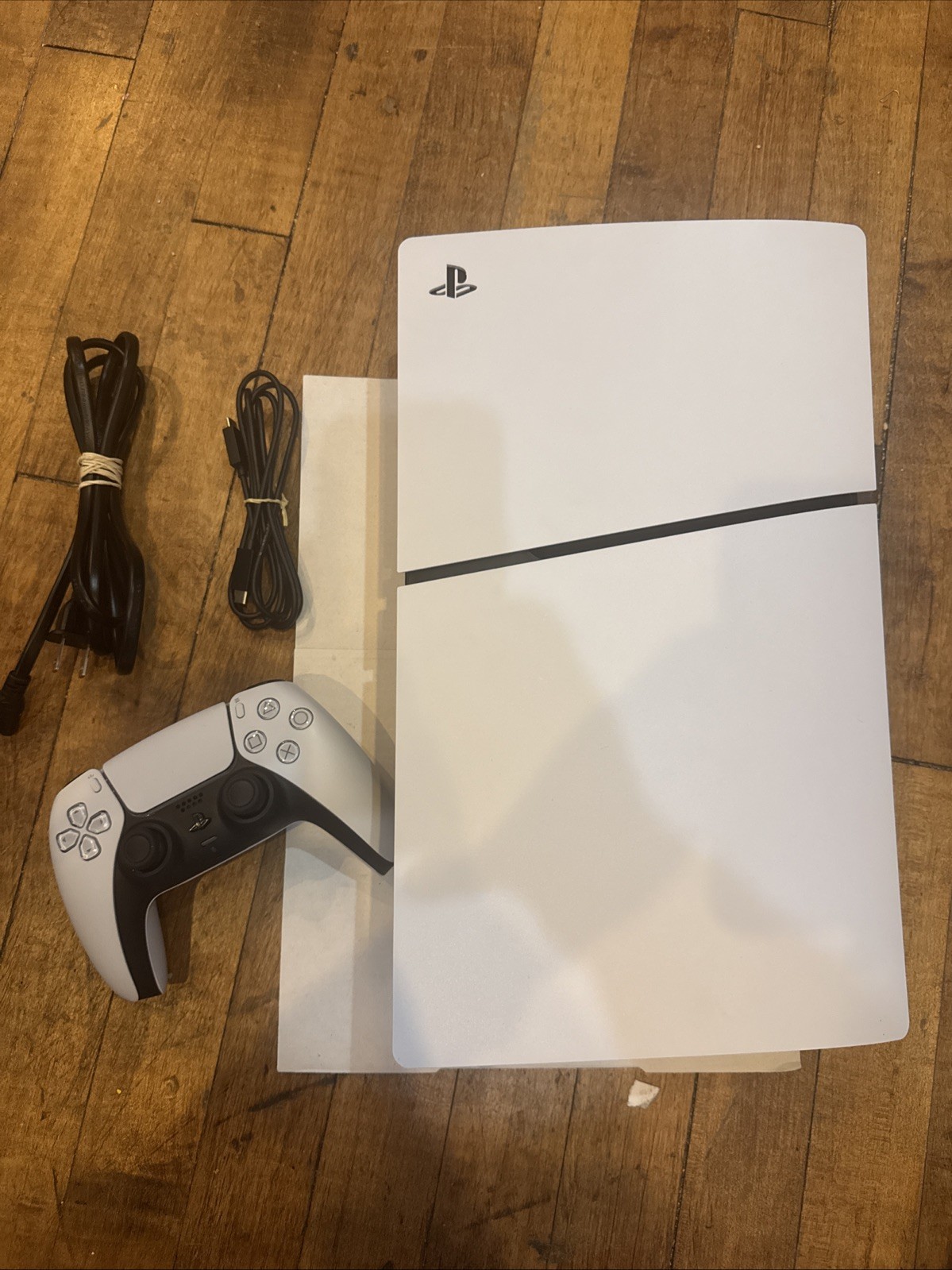 Sony PlayStation 5 Slim Disc PS5 1TB White Console Gaming System