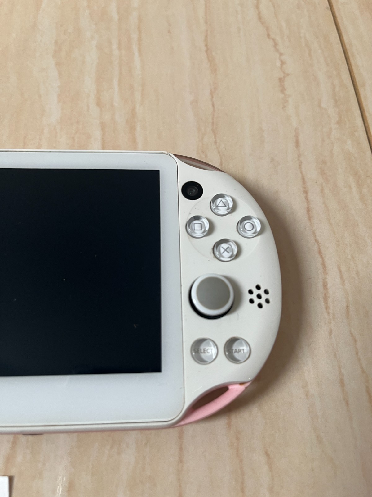 Excellent PS Vita Light Pink White PCH 2000 ZA19 Console only PSV Slim T006