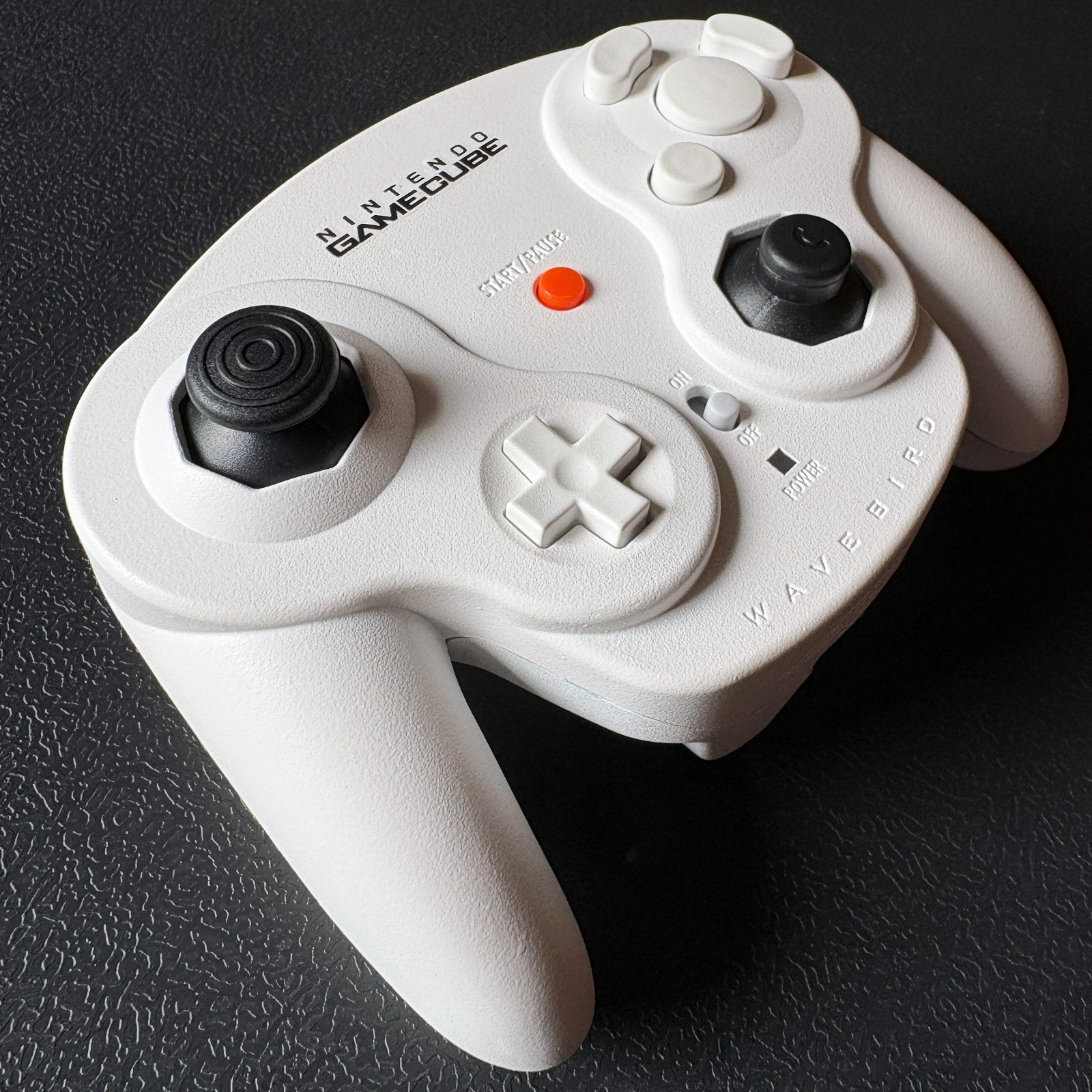 Custom Painted Nintendo Gamecube Wavebird Controller with WavePhoenix Receiver