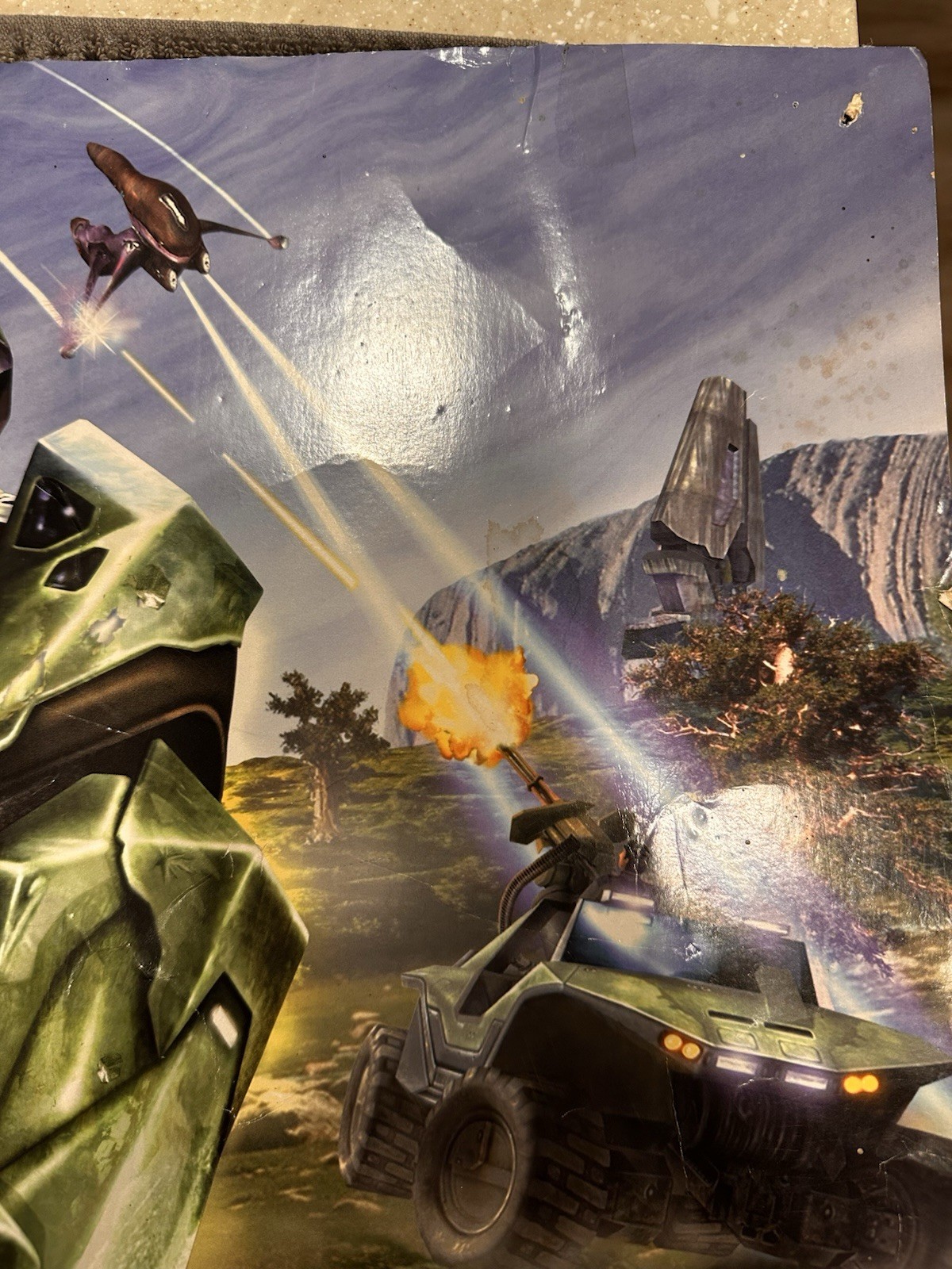 INSANE GRAIL “T” Rating Halo Combat Evolved Xbox Promotional Poster – 22 X 28