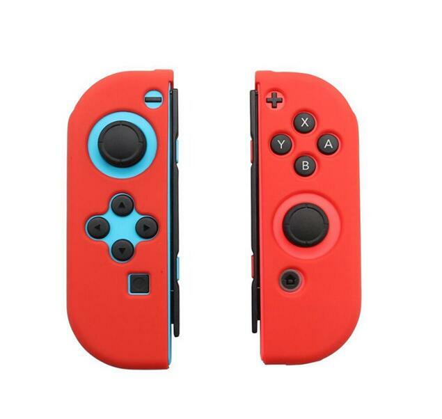 Silicone Rubber Skin Case Gel Cover For Nintendo Switch Joy-Con Grip Dots new