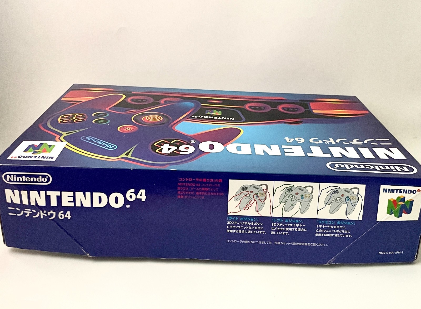 Nintendo 64 N64 Console System Black/Grey Japanese Version Boxed CIB Tested JPN