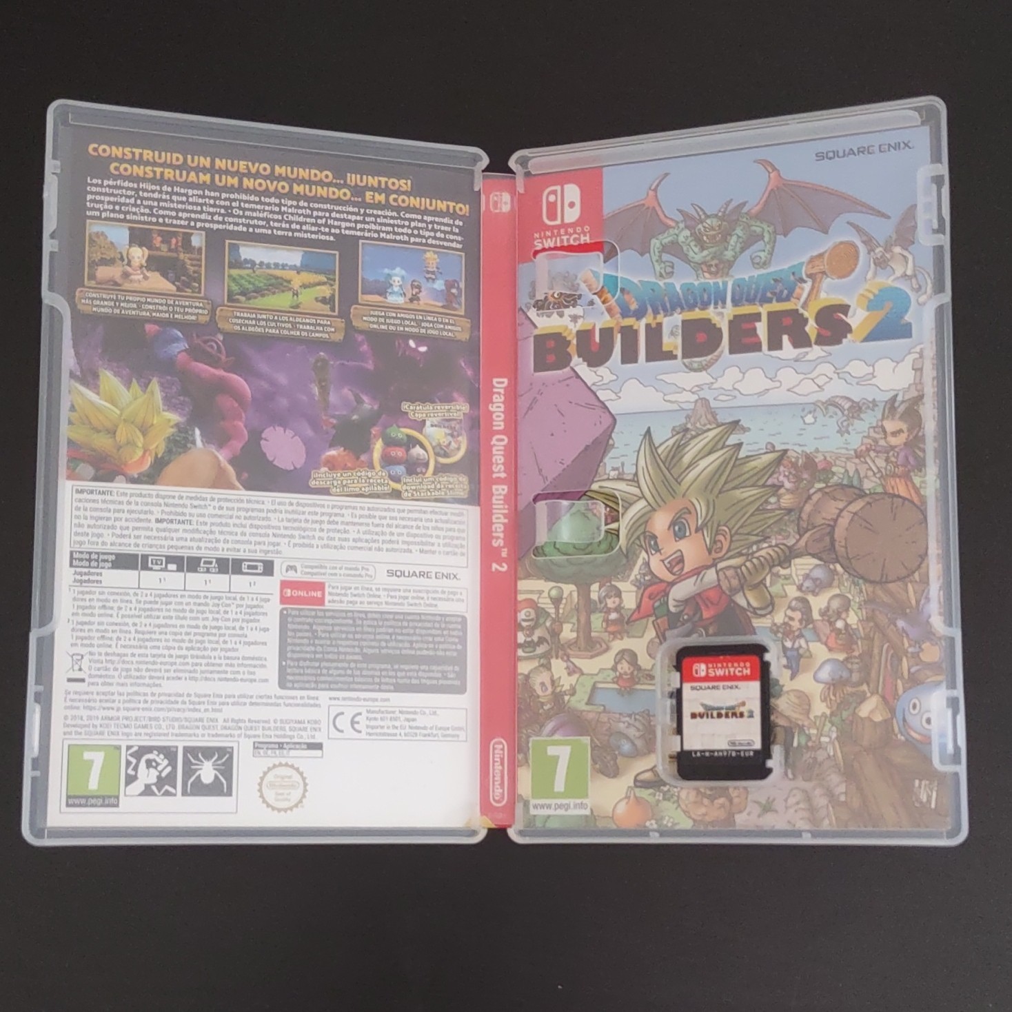 Square Enix Dragon Quest Builders 2 Nintendo Switch PAL PEGI 7 Multiplayer RPG