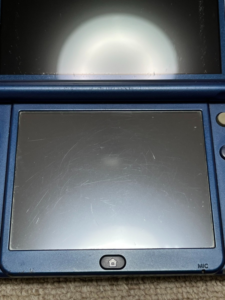 New 3DS LL XL Metalic blue Japan Nintendo Console region Japanese B42