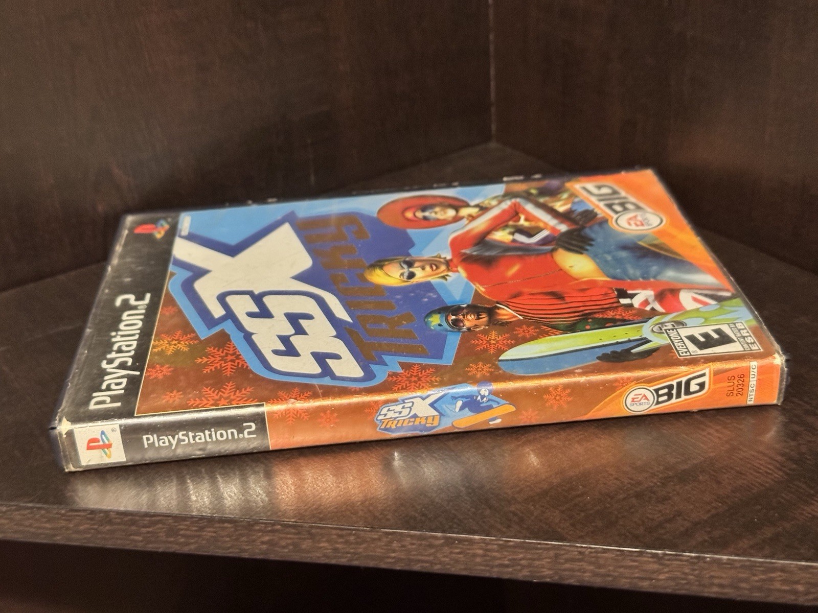 SSX Tricky – Black Label (Sony PlayStation 2, 2002) + EA BIG Reg Card