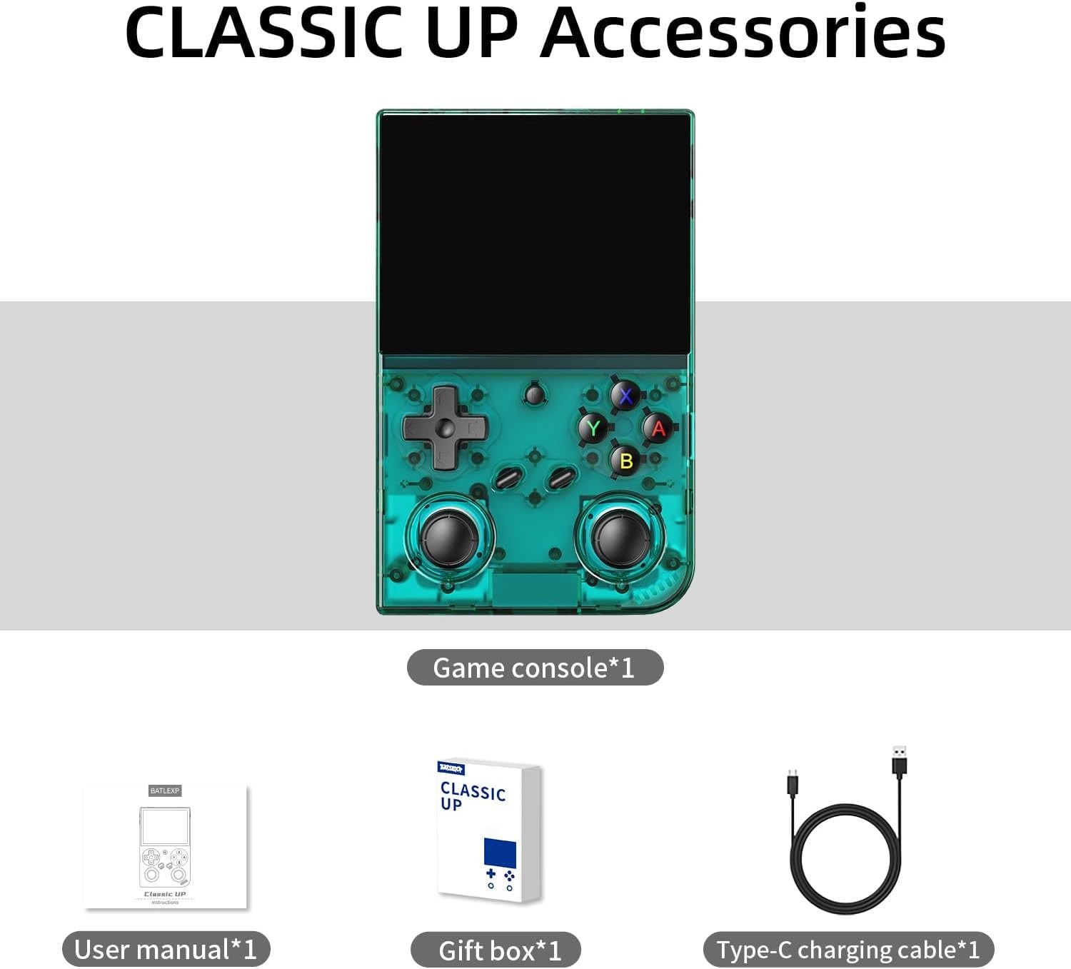 Classic Gaming Reinvented: Retro Handheld Console with Gorgeous IPS Display