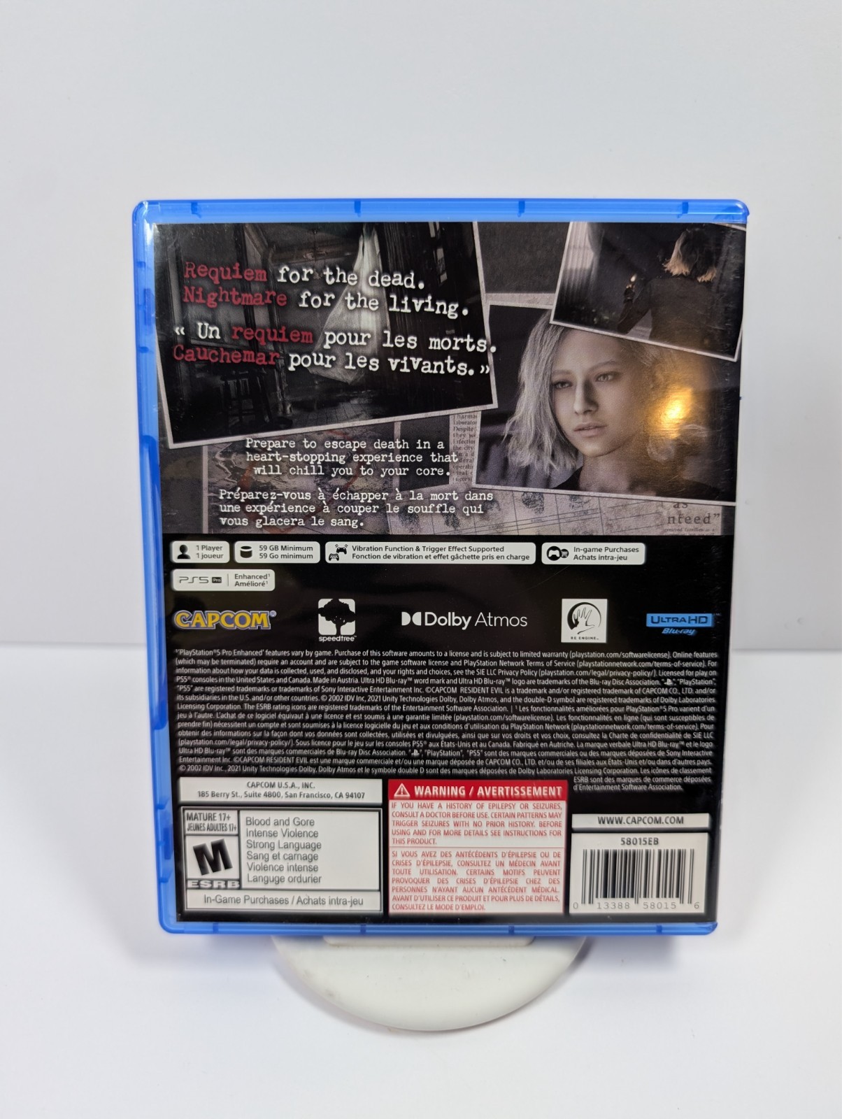 Resident Evil Requiem – PlayStation 5 PS5 Game – Great Condition – Free Shipping