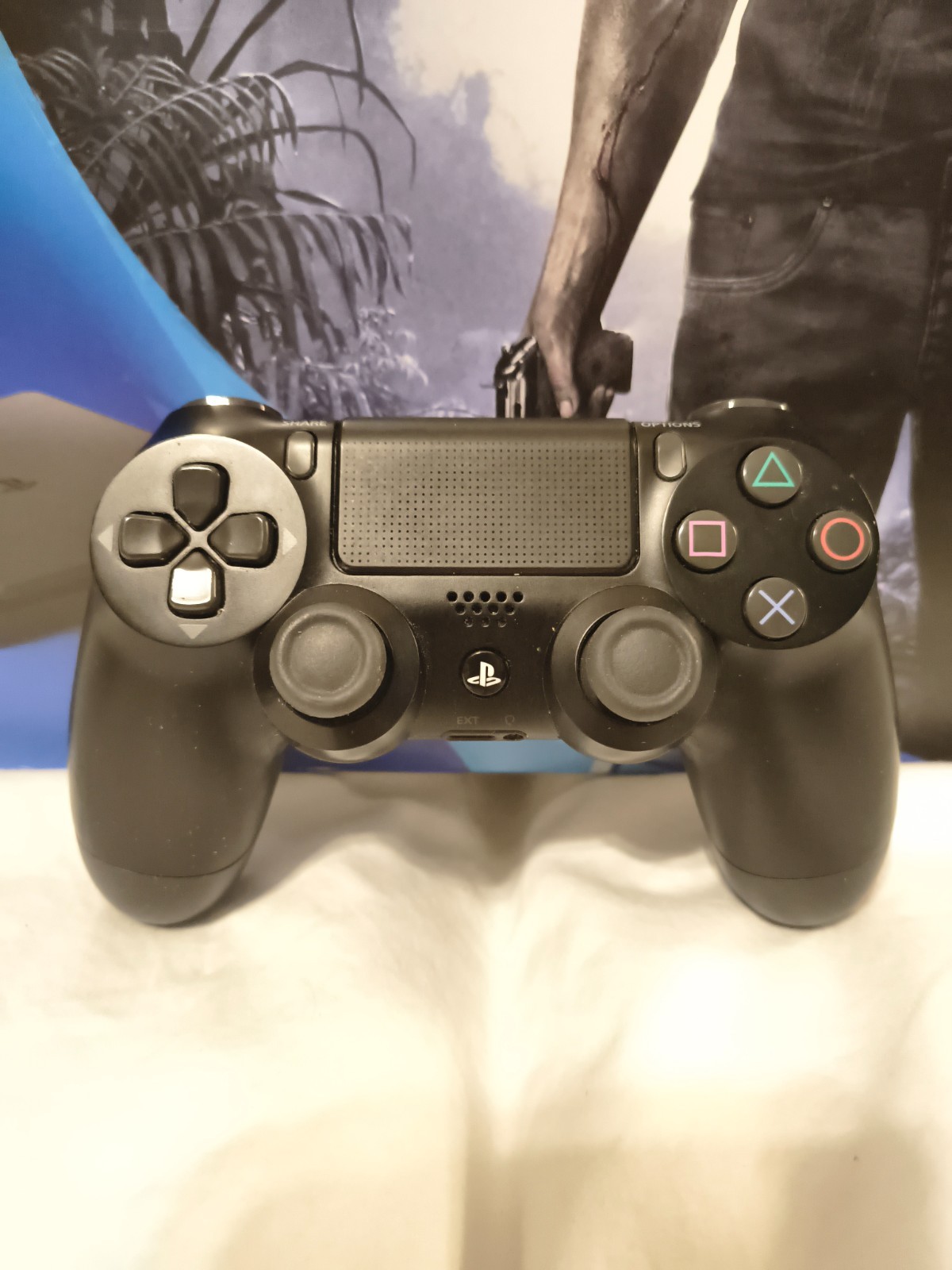 Sony PlayStation 4 Slim Video Game Console PS4 500GB Uncharted 4Bundle CUH-2015A