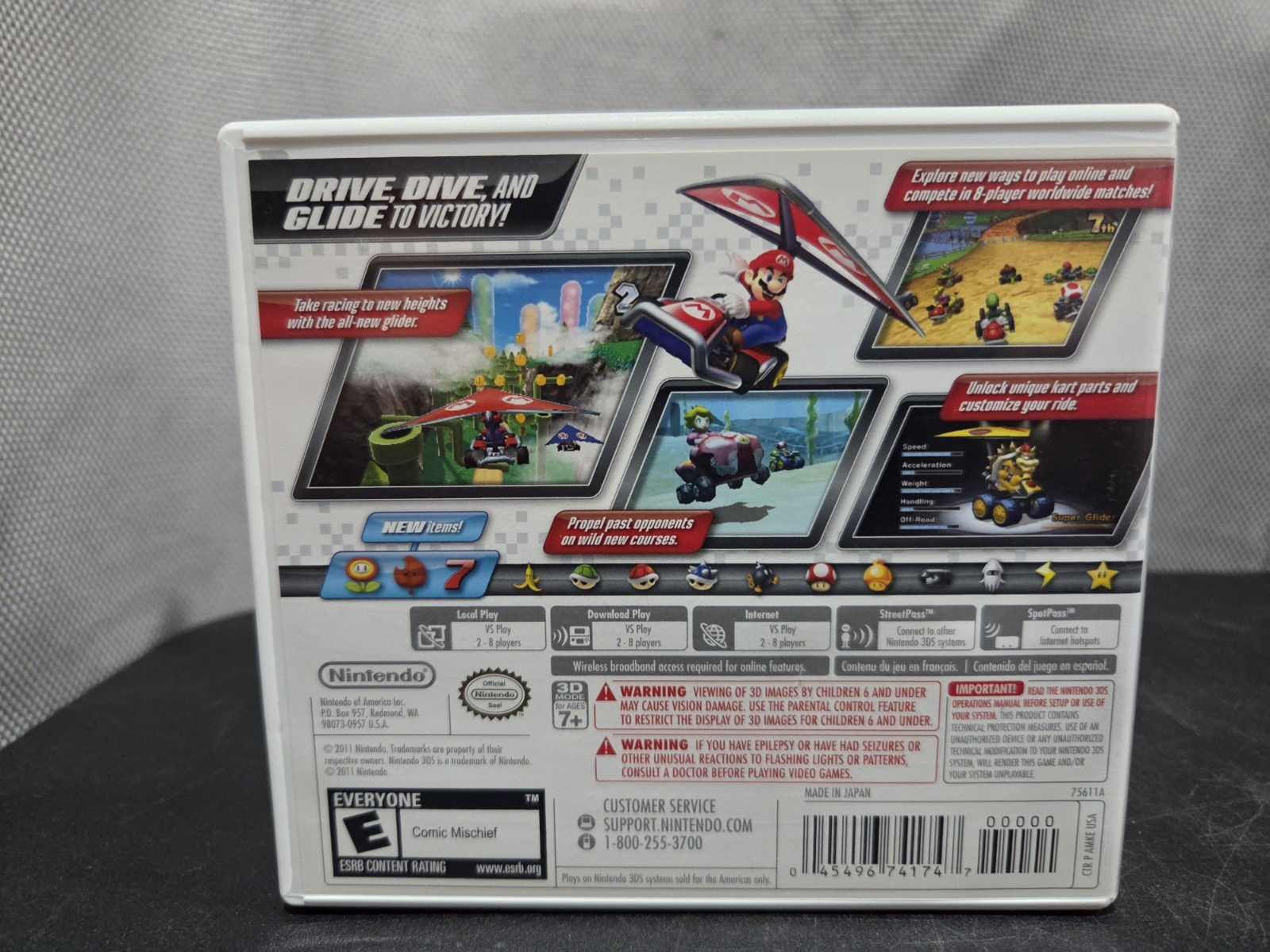 Mario Kart 7 – Nintendo 3DS No Manual Tested And Working