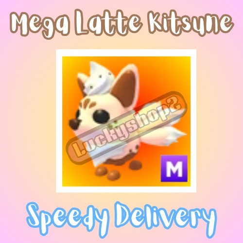 Mega Neon Latte Kitsune – Adopt Your Pet From Me! SugarFest EVENT!🍬