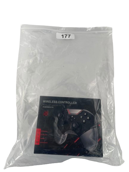 Bluetooth Controller for Switch/PC/iPhone/Android/Apple Arcade MFi Black