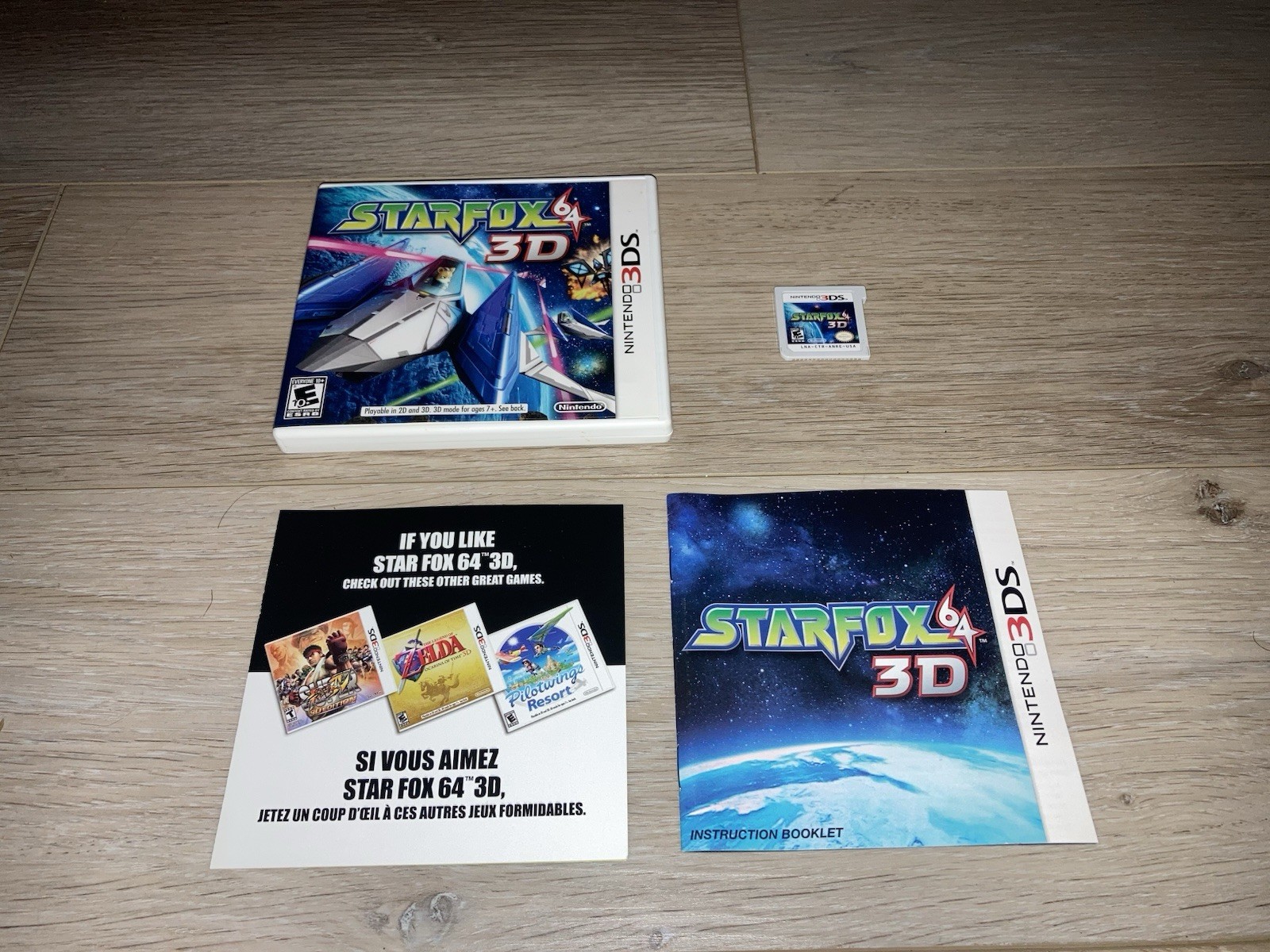 Star Fox 64 3D (Nintendo 3DS) CIB, Tested & Works! FREE shipping!