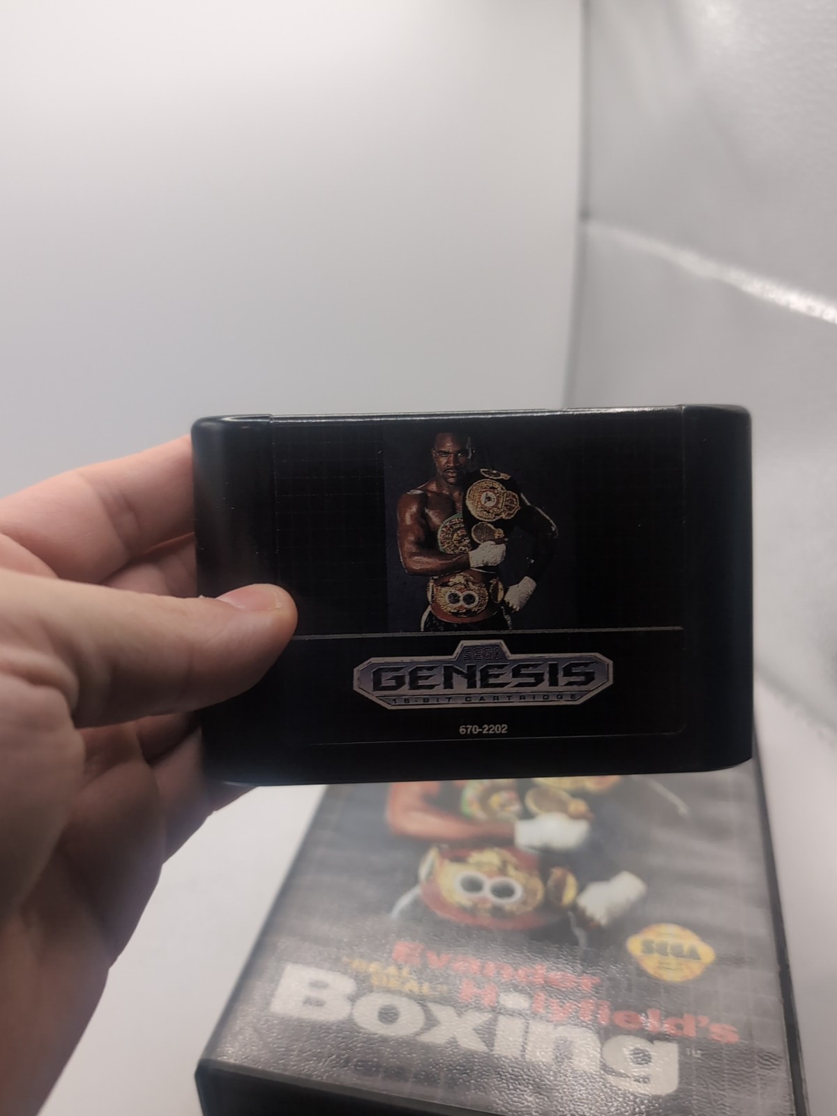 Evander “Real Deal” Holyfield Boxing Sega Genesis Complete in Box