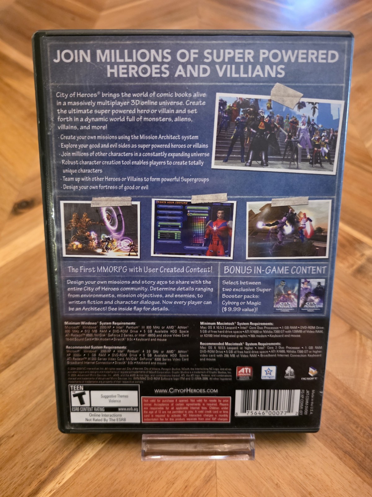 NCsoft City of Heroes: Architect Edition Windows/Mac PC-ROM