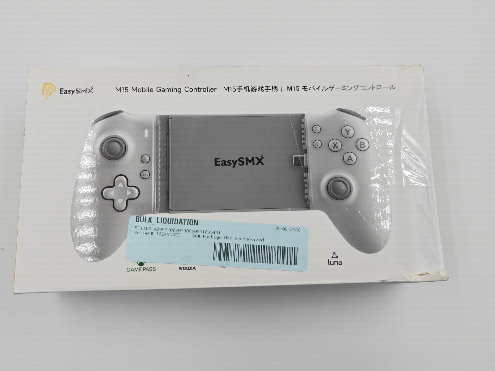 EasySMX M15 Mobile Gaming Controller For Android iPhone USB-C Hall Effect Sticks