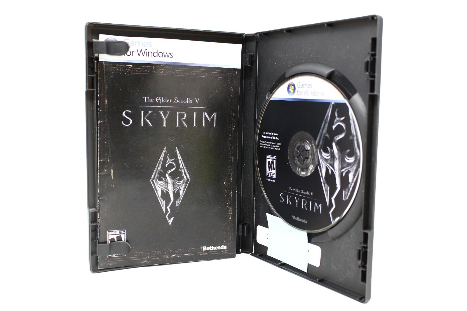 Elder Scrolls V: Skyrim – PC – Fantasy Role Playing Game – W/ User Manual