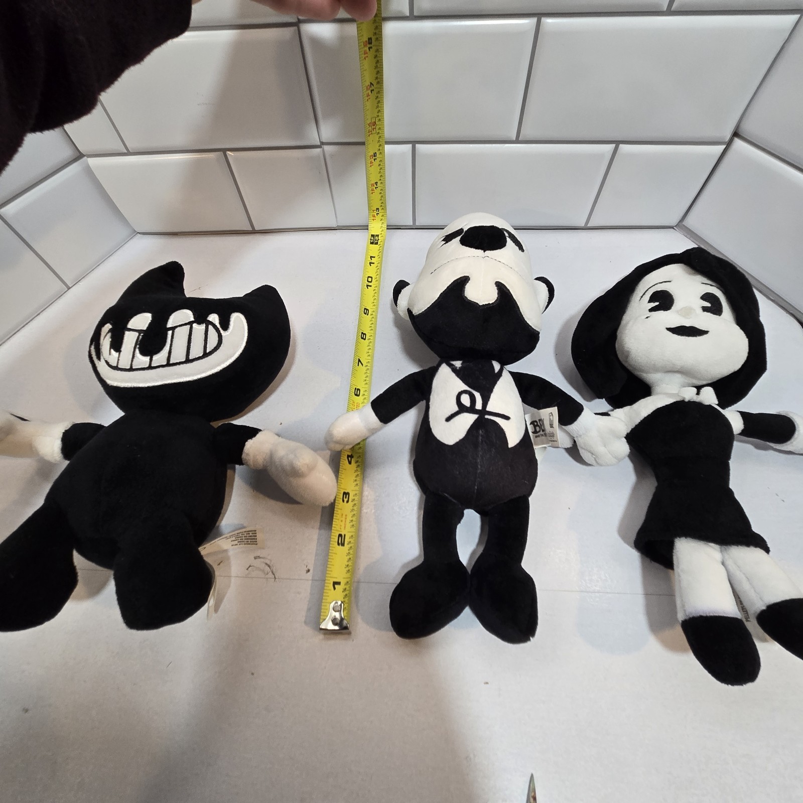 Bendy And The Ink Machine Plush Lot Of 3 BENDY CHARLEY ALICE PhatMojo 2018