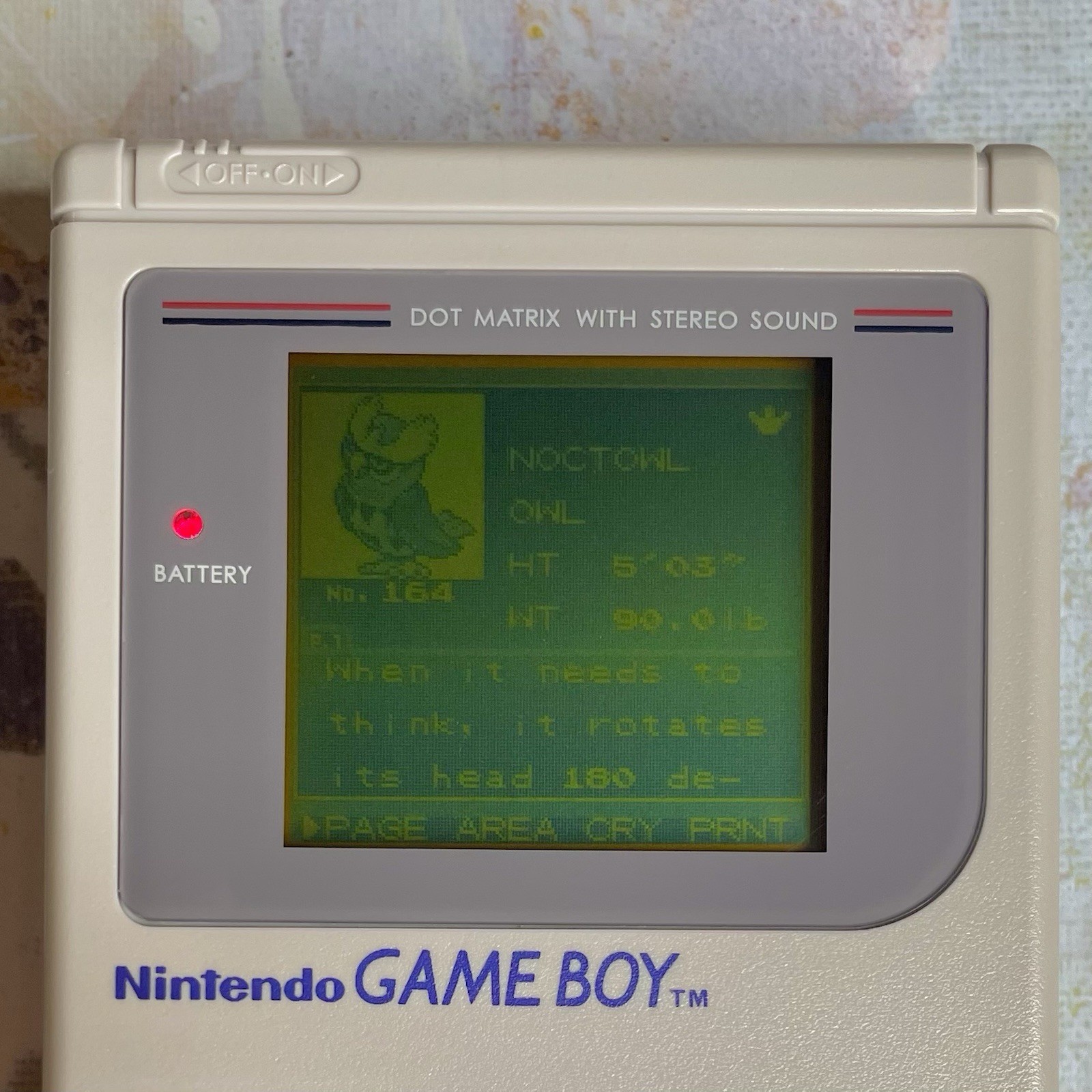 Original Nintendo GameBoy DMG-01 Handheld Console Gray CIB Complete In Box