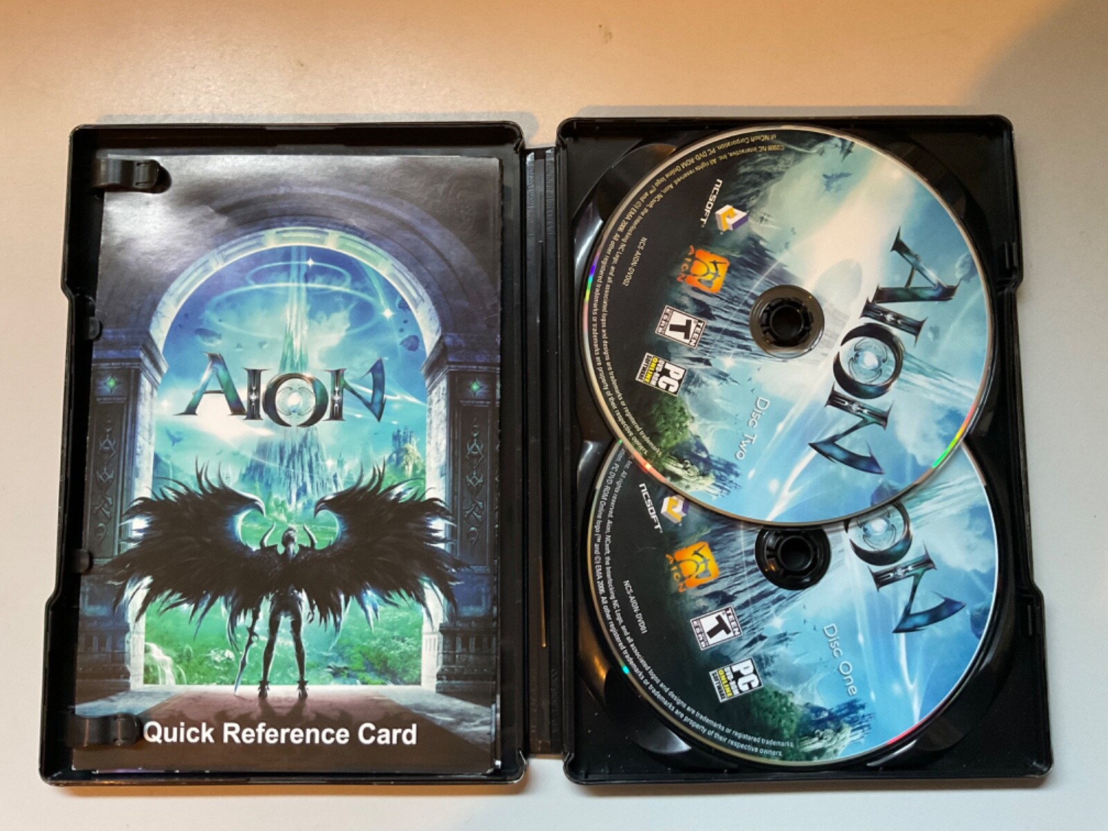 AION /PC DCD-ROM ONLINE SOFTWARE STEEL BOOK