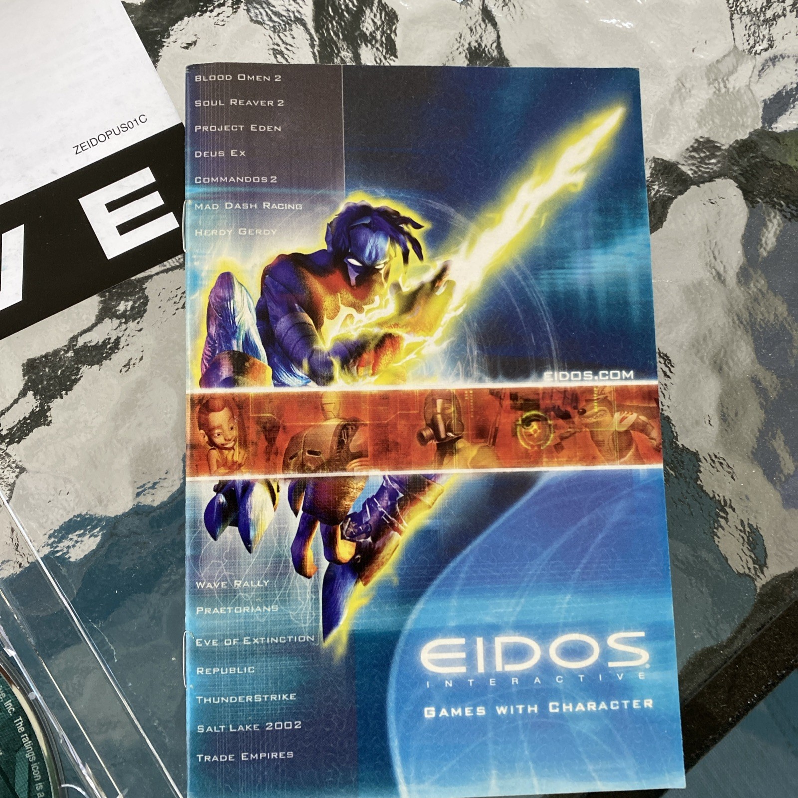 Anachronox – Big Box – PC Game – Complete CIB – 2001 – EIDOS