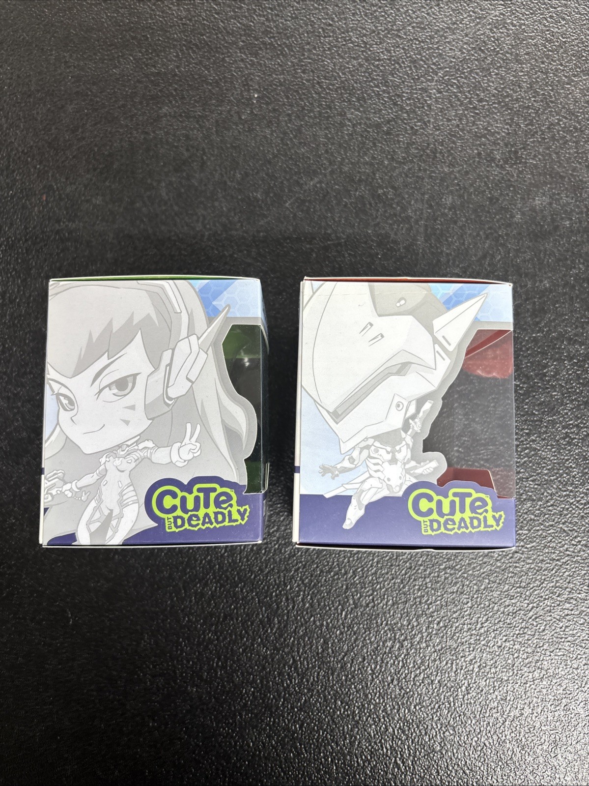 Overwatch Cute But Deadly Summer Games Taegeukgi D.Va + Nihon Genji Figures