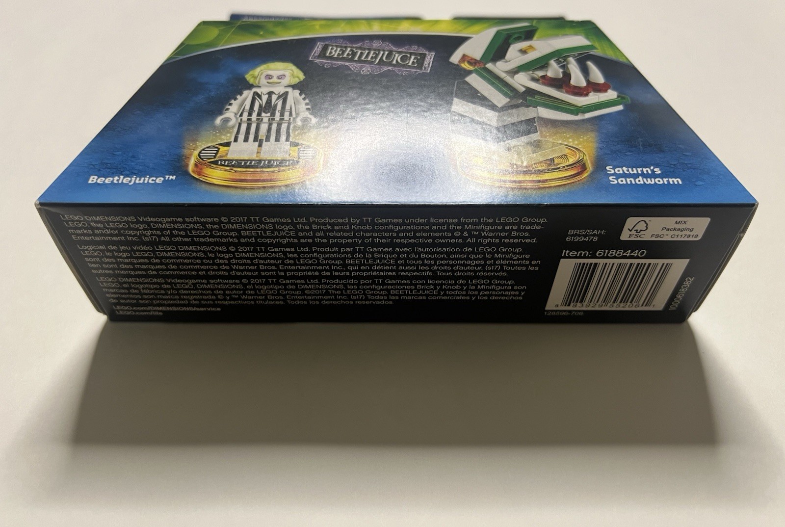 LEGO Dimensions: Beetlejuice & Sandworm Fun Pack (71349) – Factory Sealed Box