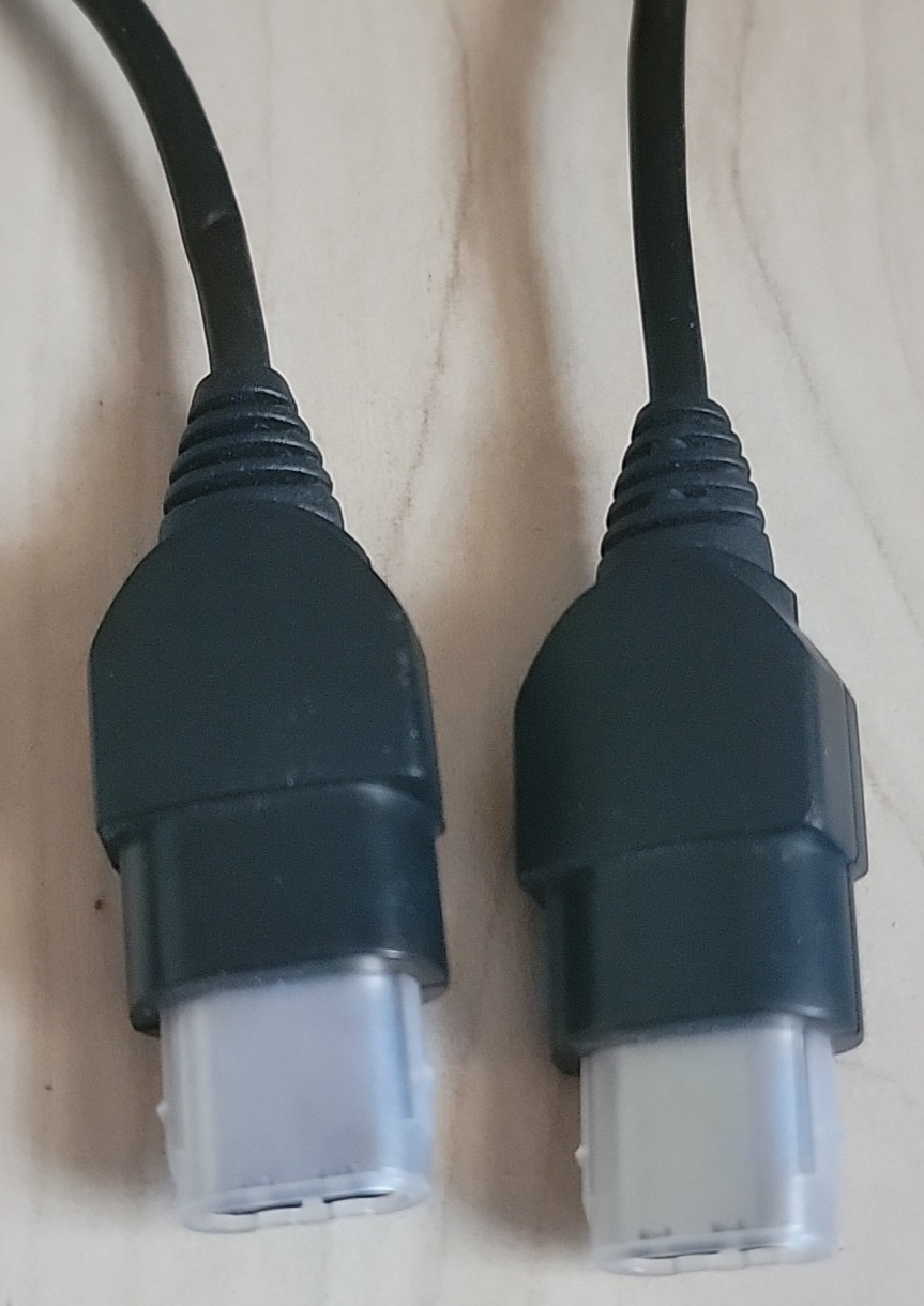 Lot Xbox S-Type OEM Black WIRED Controllers X08-69873 & Breakaway Cable – TESTED