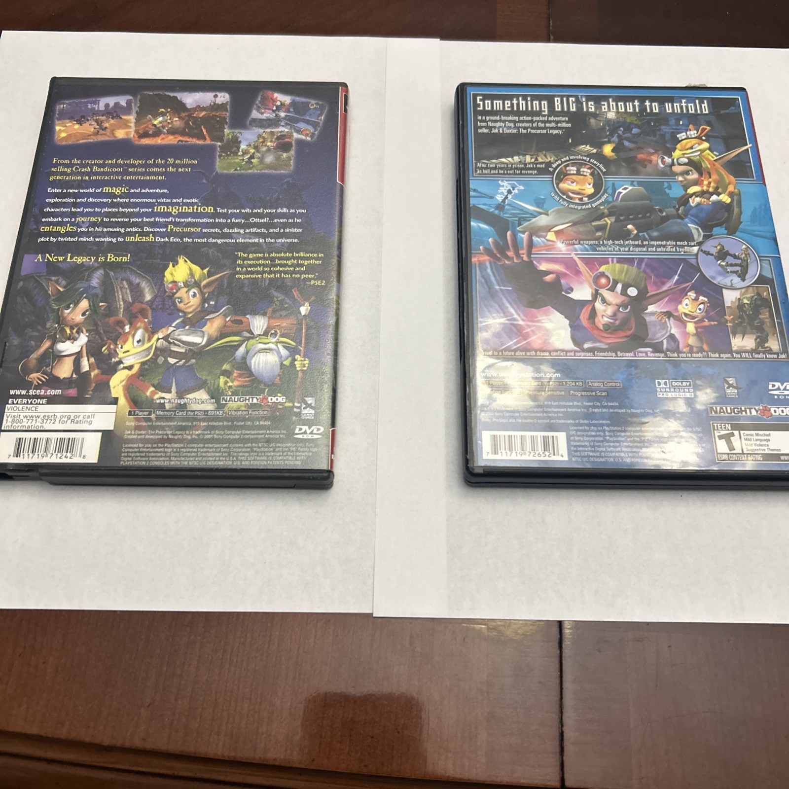 Jak and Dexter PS2 Game With Jak 2 PS2 Tested And Working