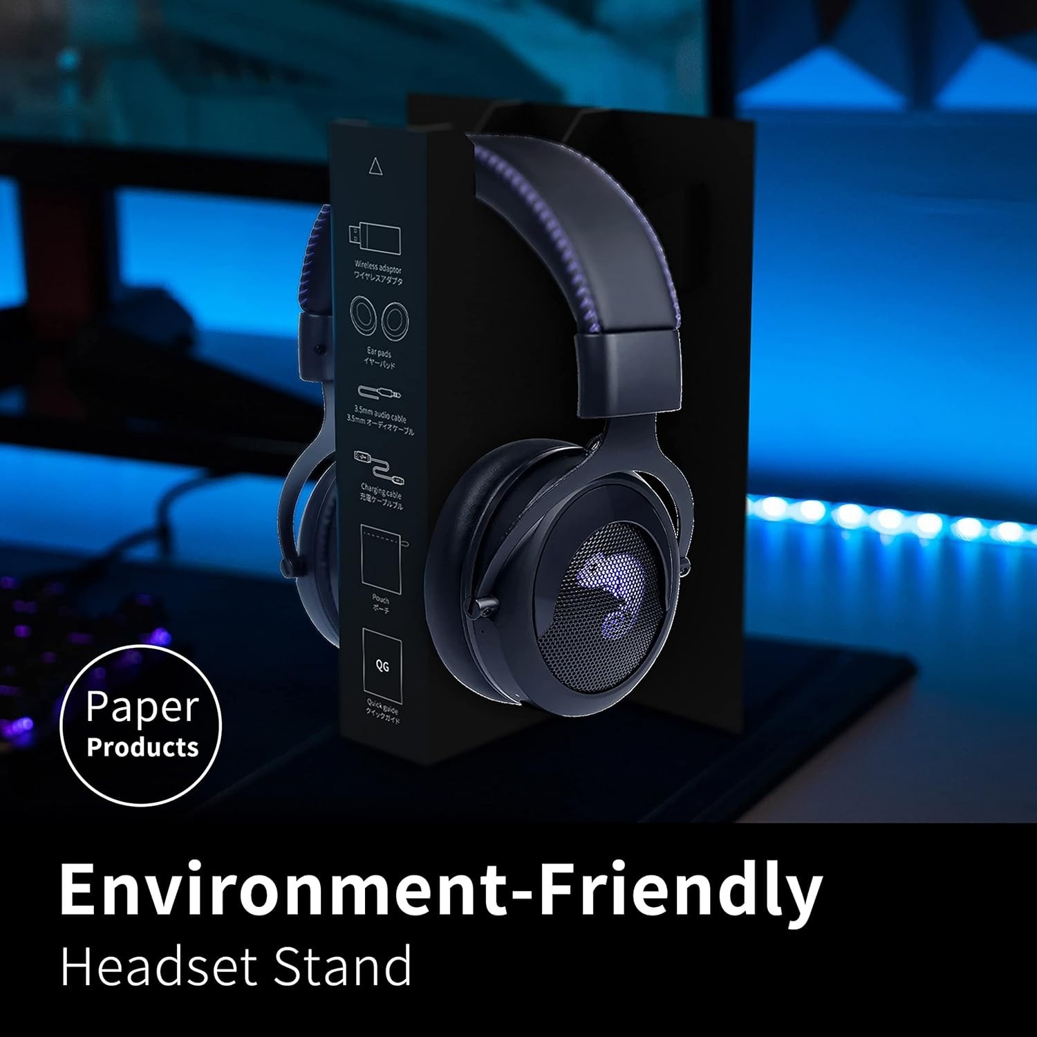 Brook Gaming US 2.4GHz Wireless Headset: Cross-Platform Gaming Headset Ver.2026