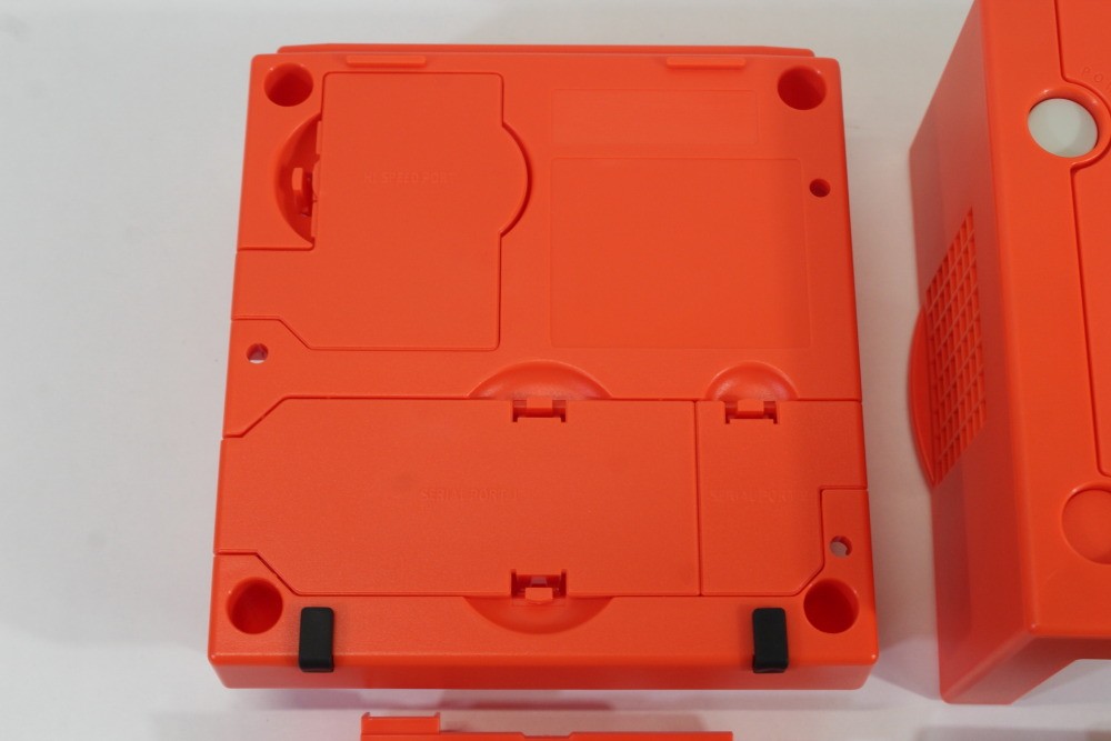 NEW Nintendo GameCube Console Warm Red x Black Replacement Shell GC DOL-001 101