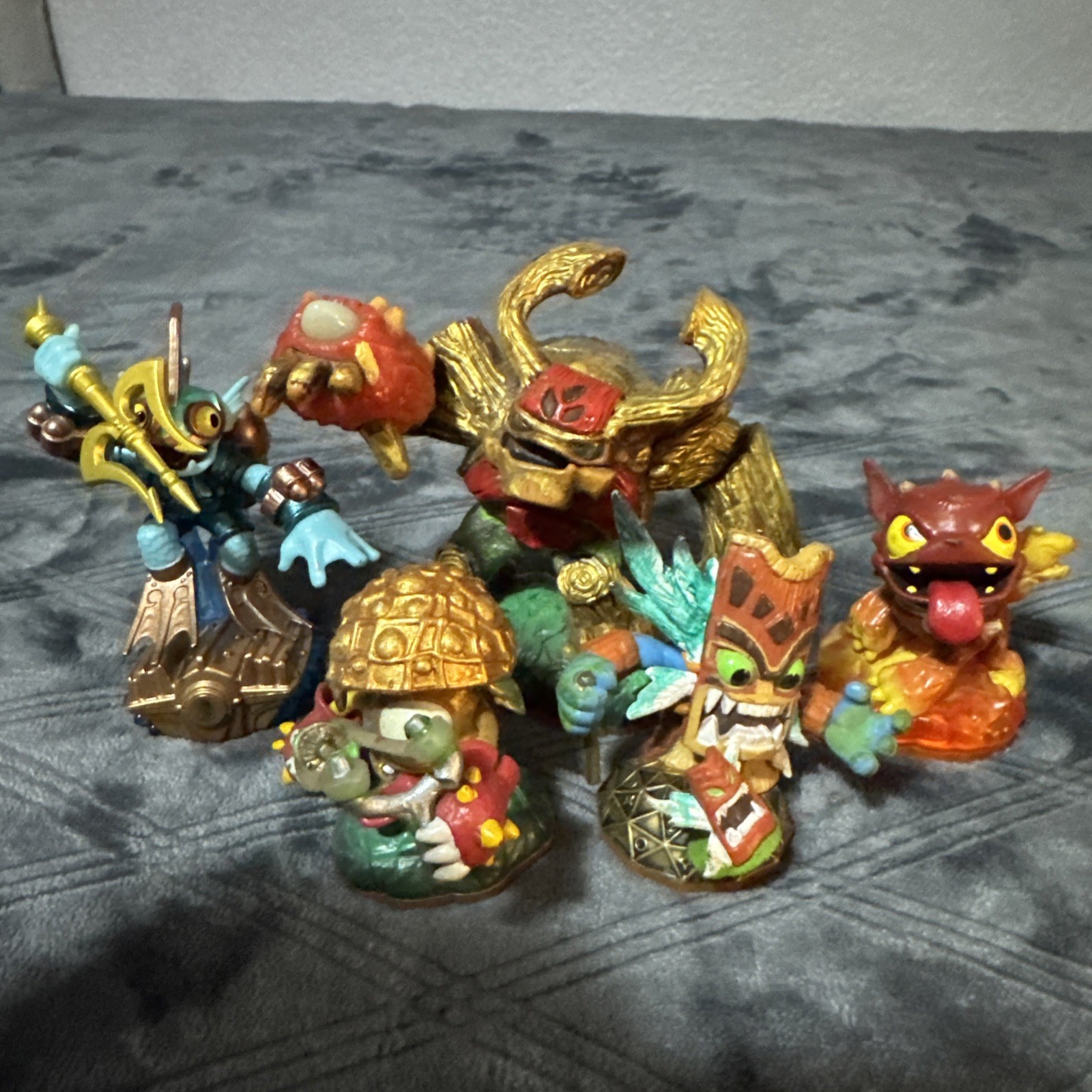 Skylanders Giants Character: Tree Rex, SHROOMBOOM, Super Chargers Gill Grunt